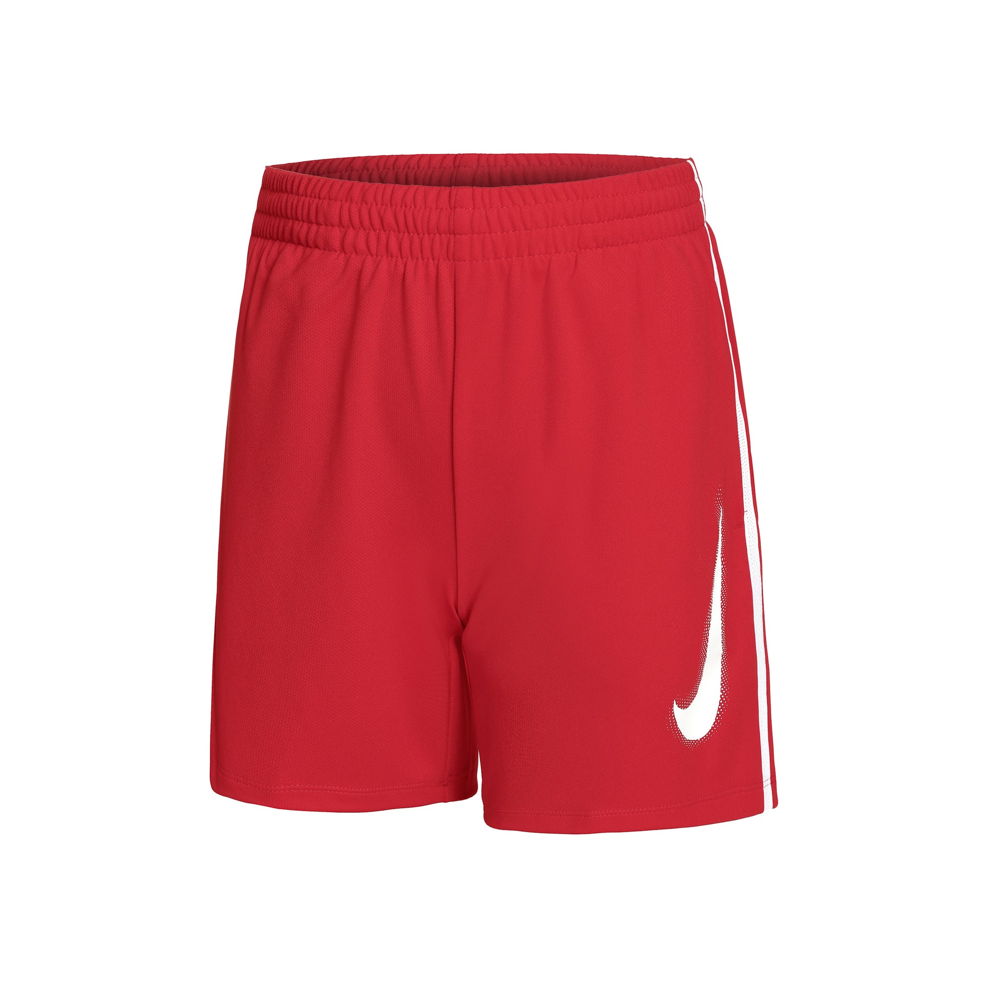 Nike Dri-Fit Graphic Shorts Drenge-Rød,Hvid