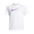 Big Graphic T-shirt Drenge - hvid, syren