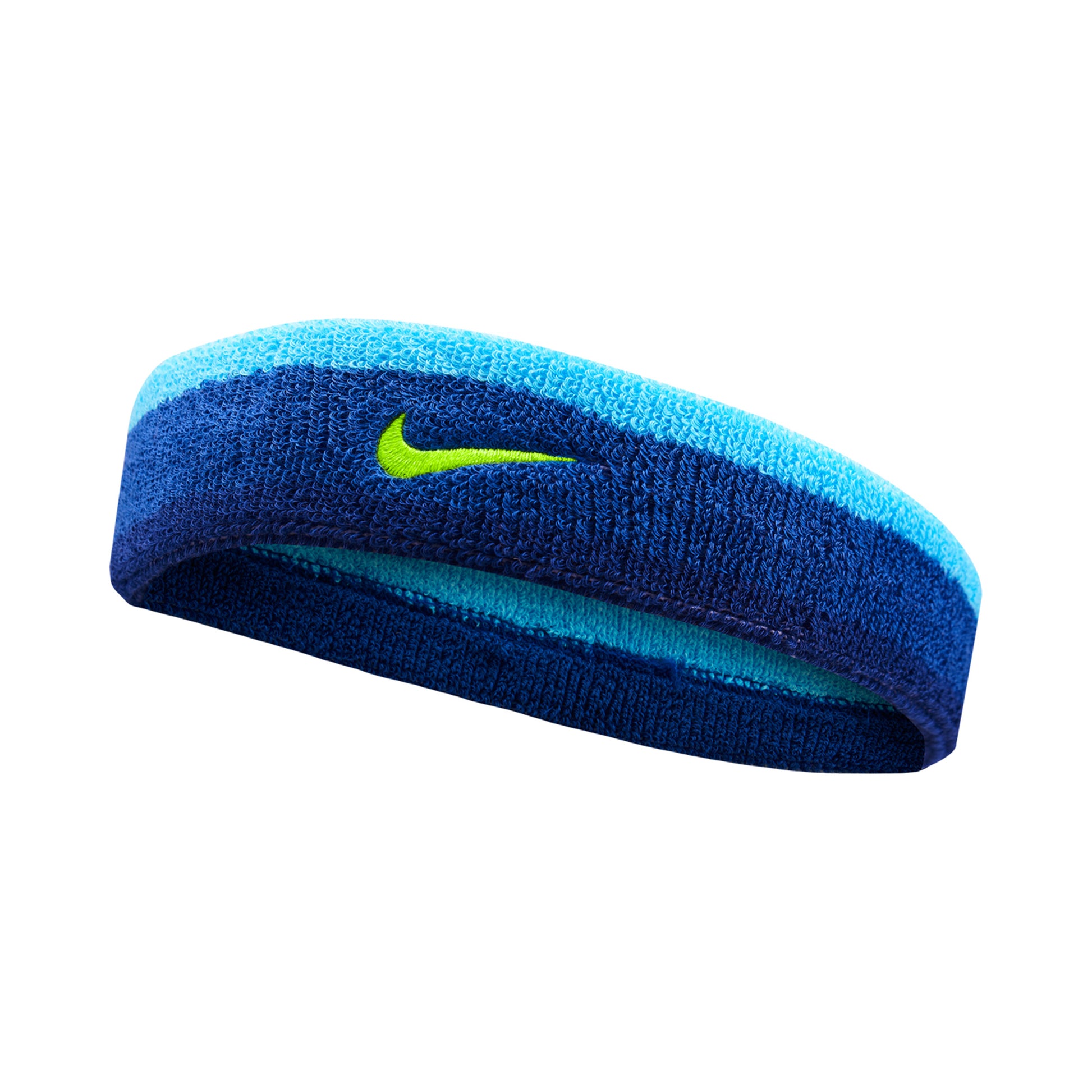 Nike Swoosh Pandebånd Unisex - blå, grøn