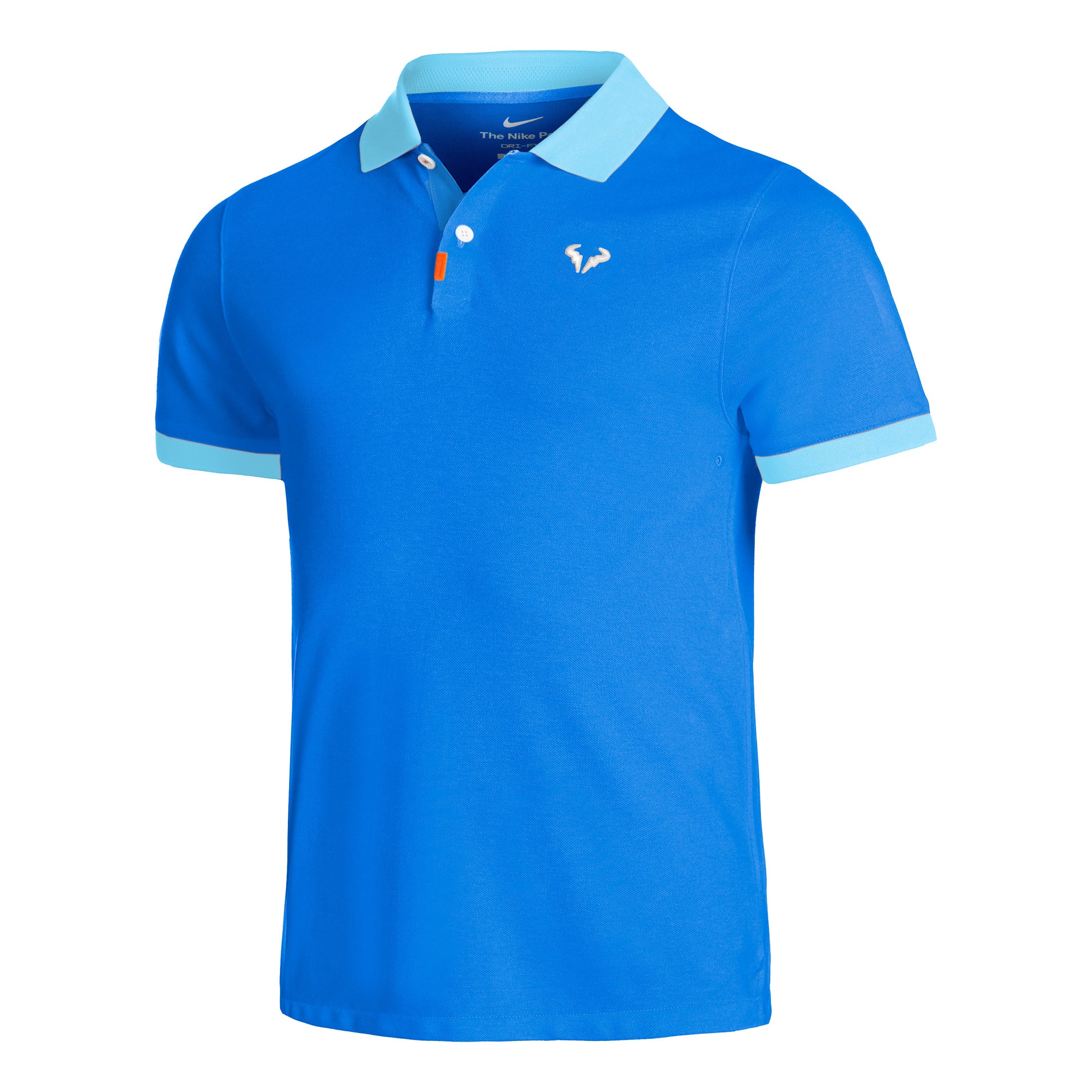 Nike Dri-Fit RAFA Slim Polo Herrer - blå, lyseblå