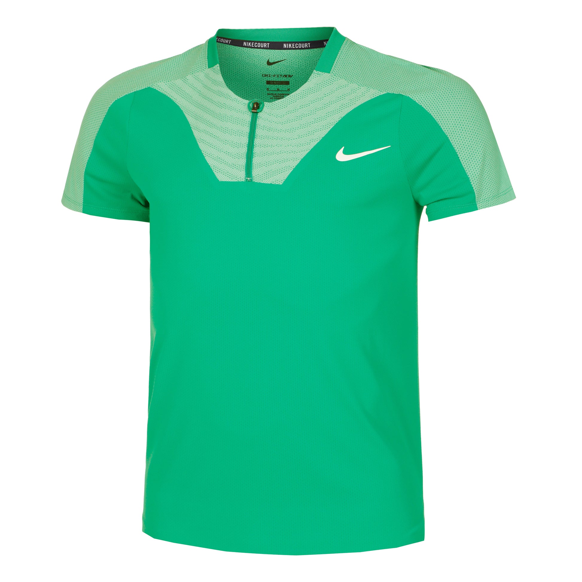 Nike Dri-Fit Court Slim UL RG Polo Herrer - grøn, mint