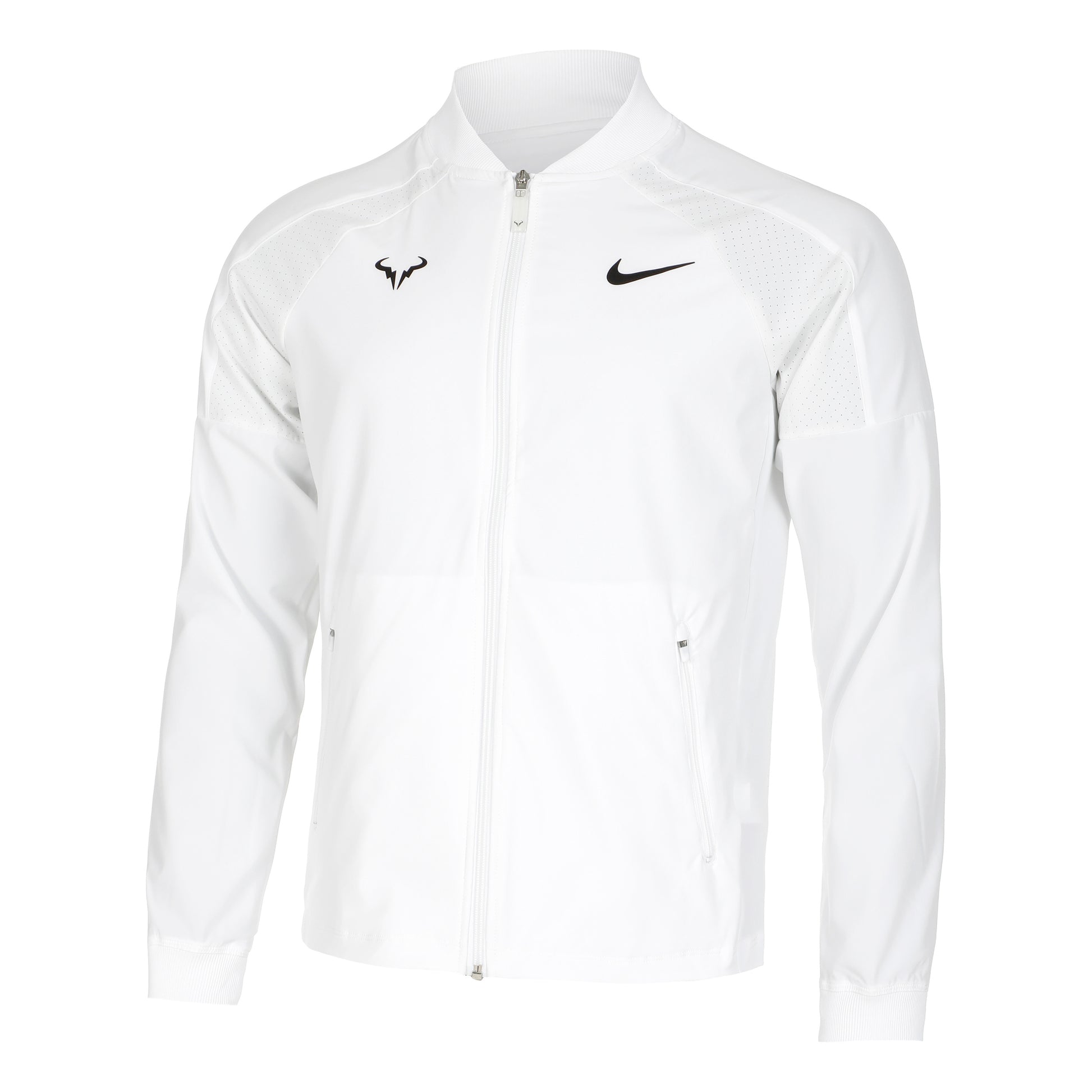 Nike Dri-Fit RAFA MNK Træningsjakke Herrer - hvid,