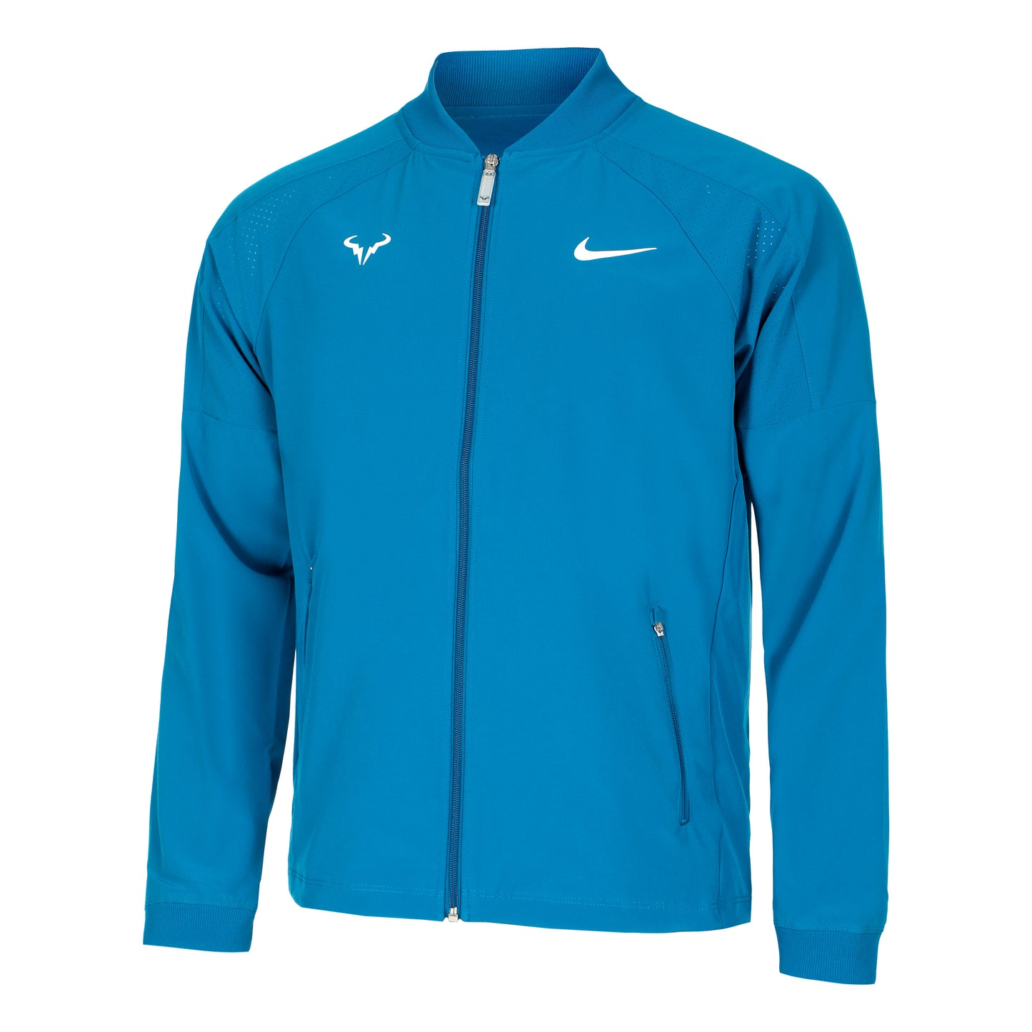 Nike Dri-Fit RAFA MNK Træningsjakke Herrer - petrol, hvid