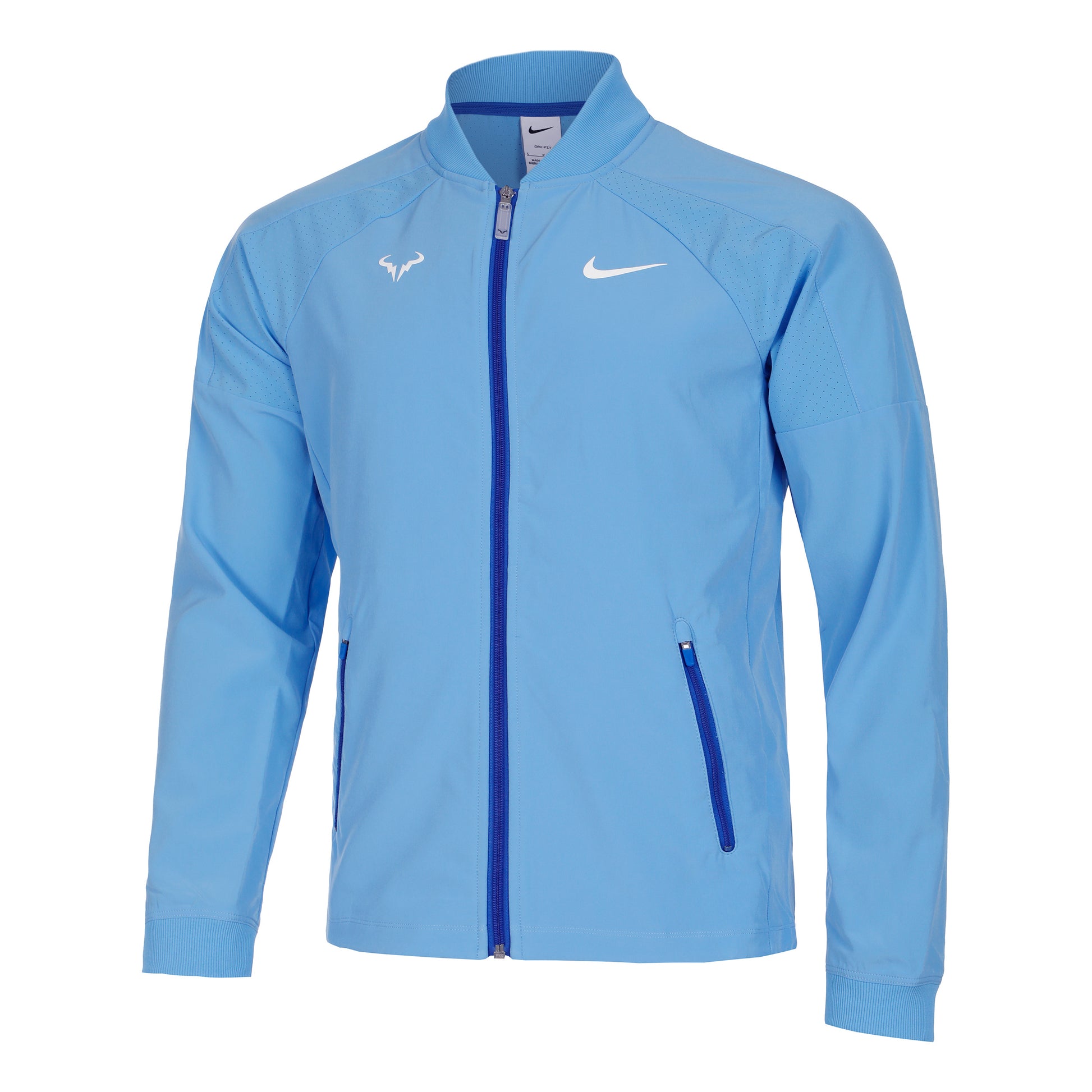 Nike Dri-Fit RAFA MNK Træningsjakke Herrer - lyseblå, blå