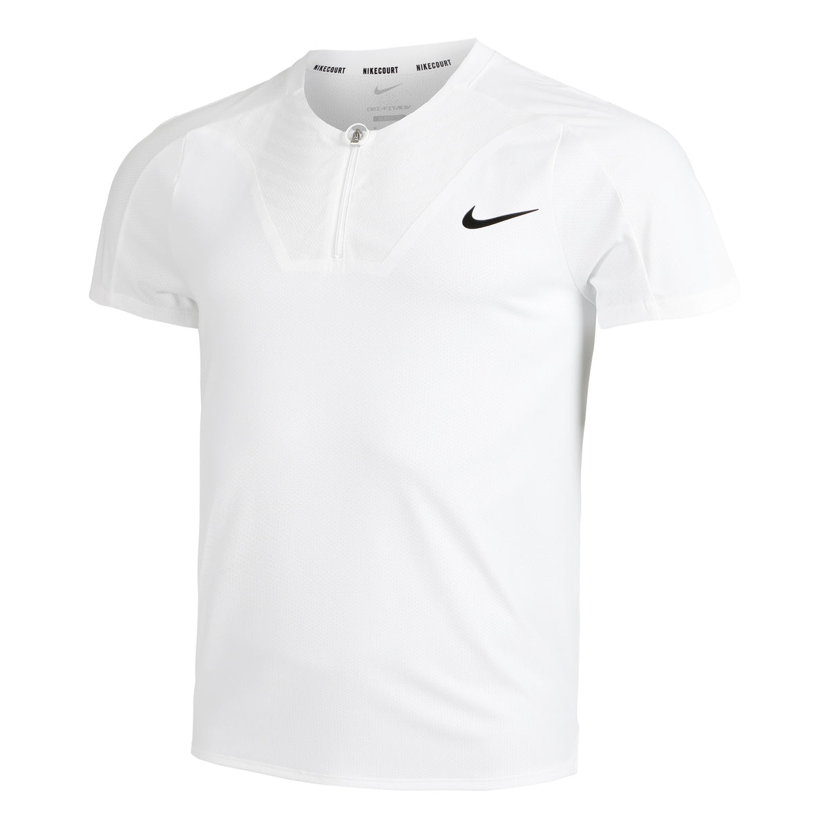 Nike Dri-Fit Court Slam Polo Herrer - hvid,