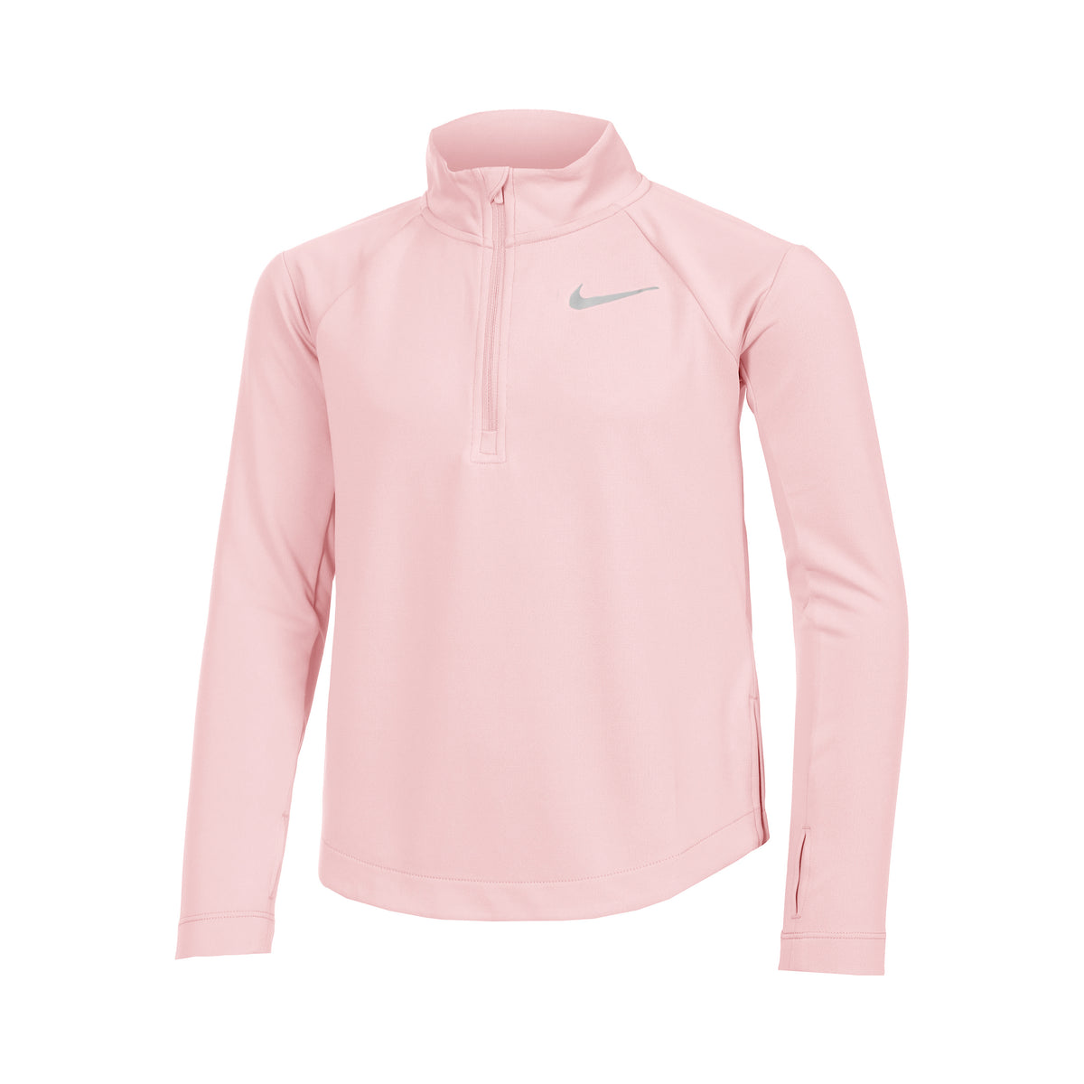 Nike Dri-Fit Big Kids Shirt, langærmet Pige - rosa,