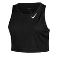 Dri-Fit Fast Crop Løbetrøje Damer - sort,