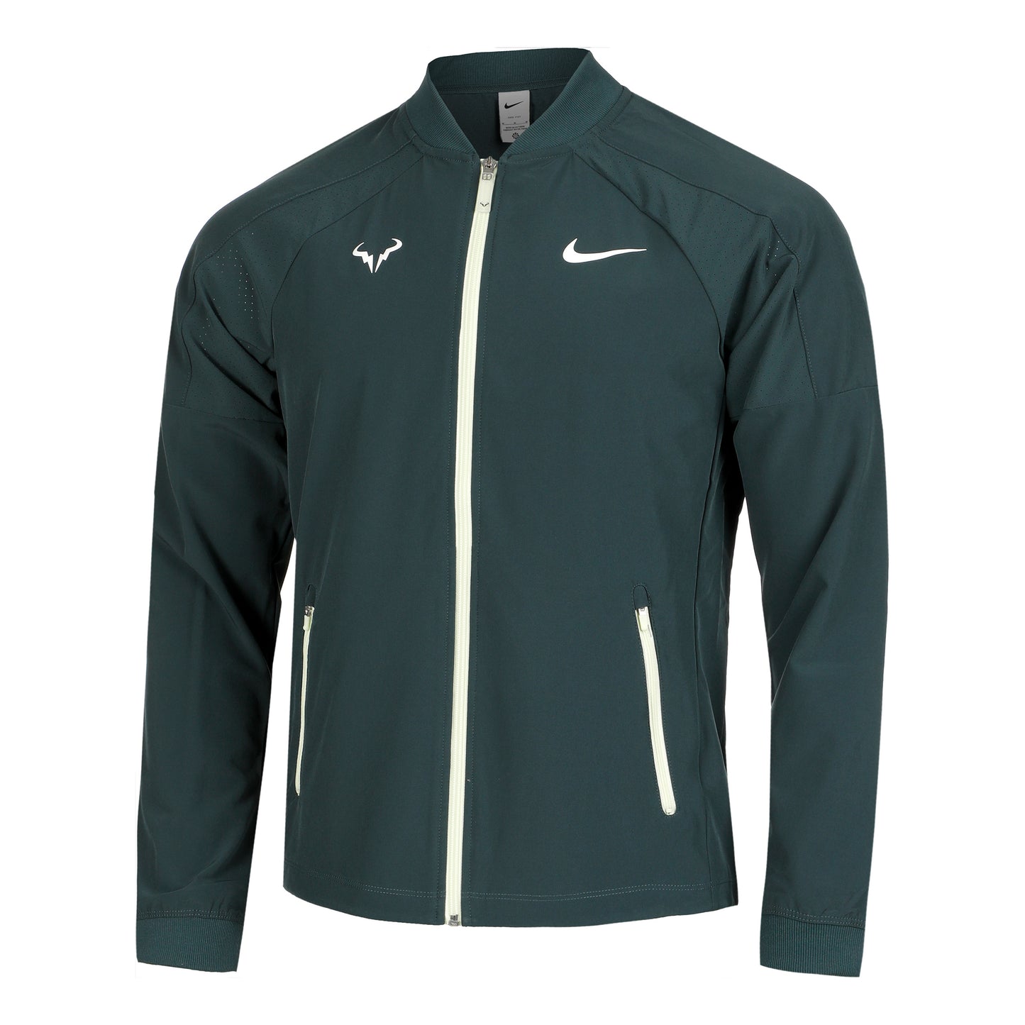 Nike Dri-Fit RAFA MNK Træningsjakke Herrer - mørkegrøn,