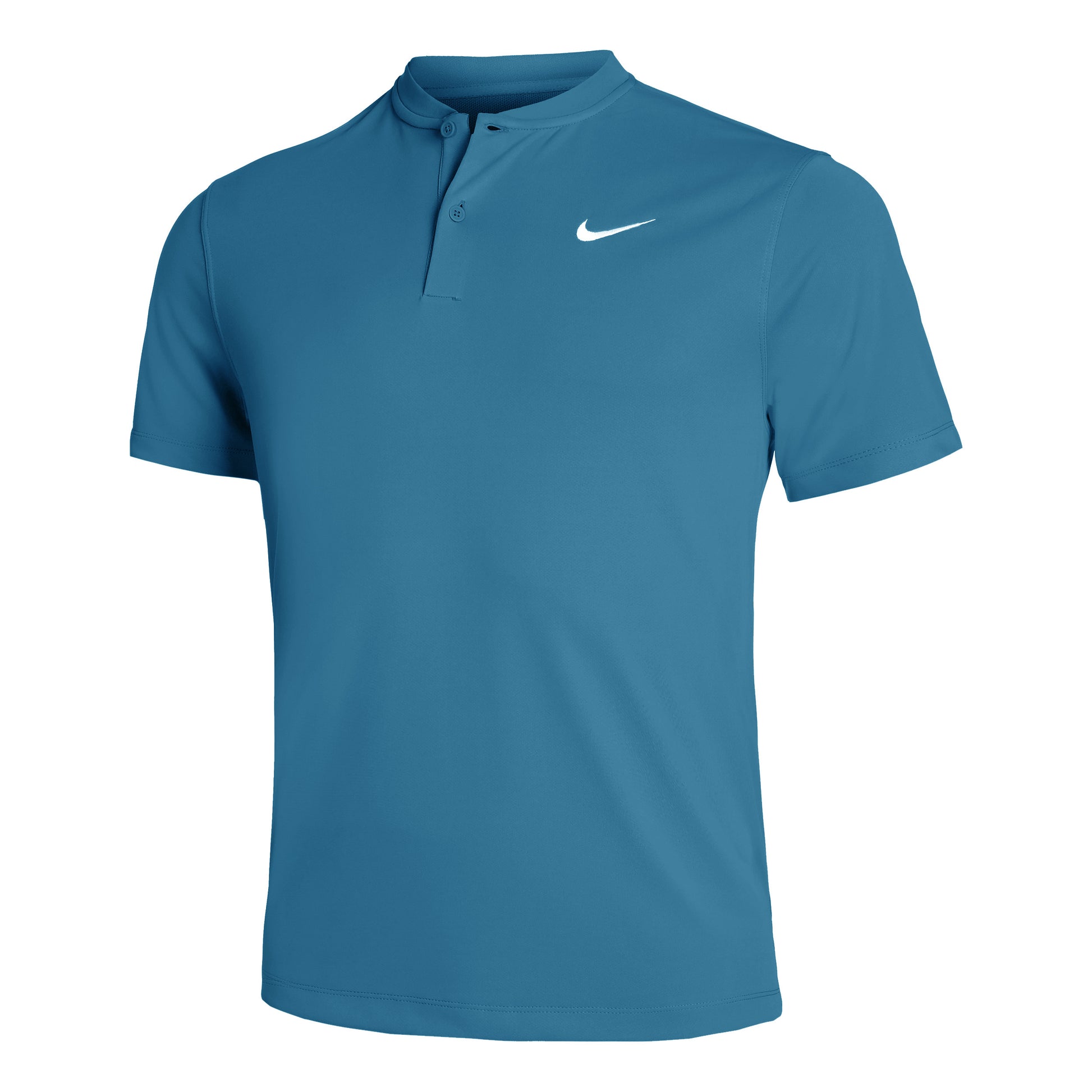 Nike Dri-Fit Court Blade Solid Polo Herrer - petrol,