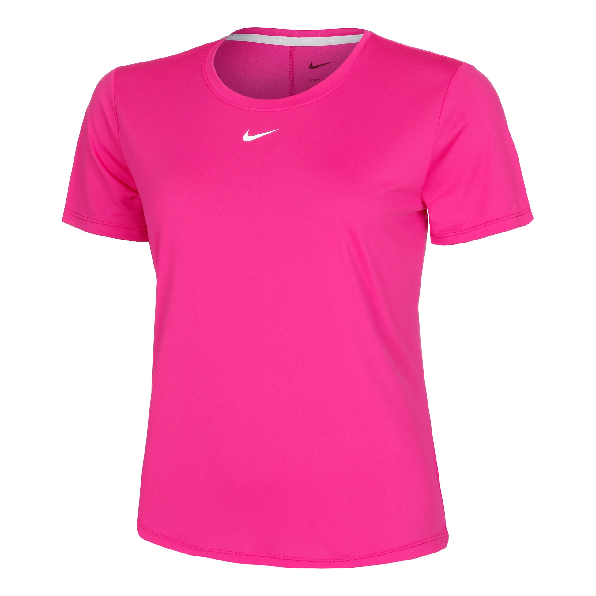 Nike Dri-Fit One STD T-shirt Damer - rosa, hvid