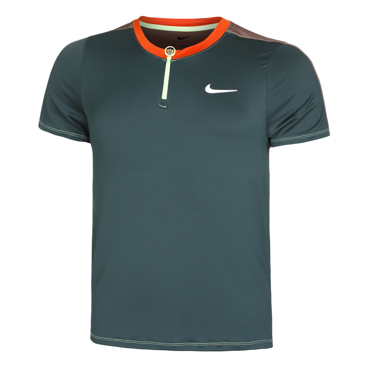 Nike Dri-Fit Court Polo Herrer - grøn, flerfarvet