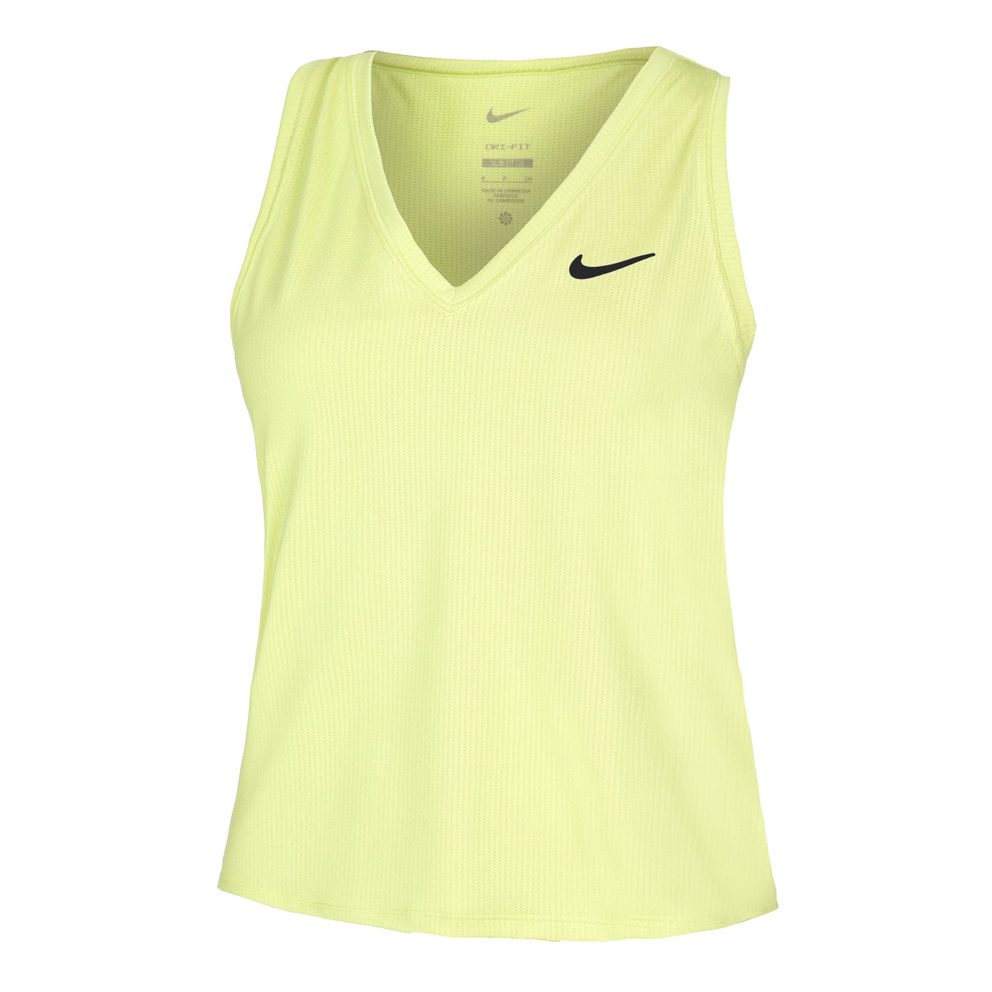 Nike Dri-Fit Victory Court Tanktop Damer - lysegrøn,