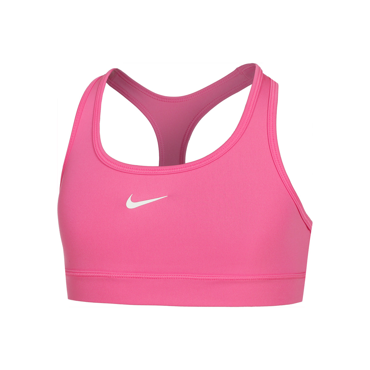 Nike Dri-Fit Swoosh Sports-BH Pige - pink,