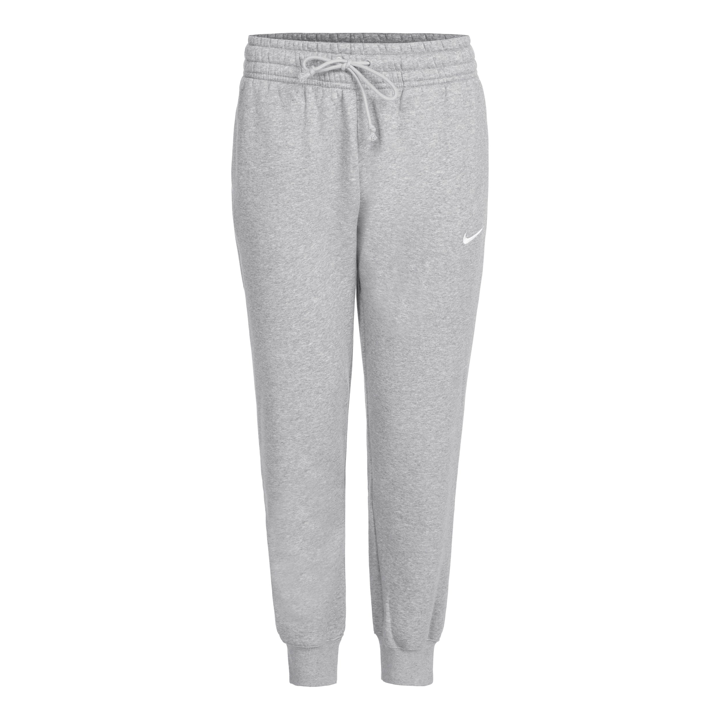 Nike Phoenix Fleece Mid Rise Træningsbukser Damer - lysegrå,