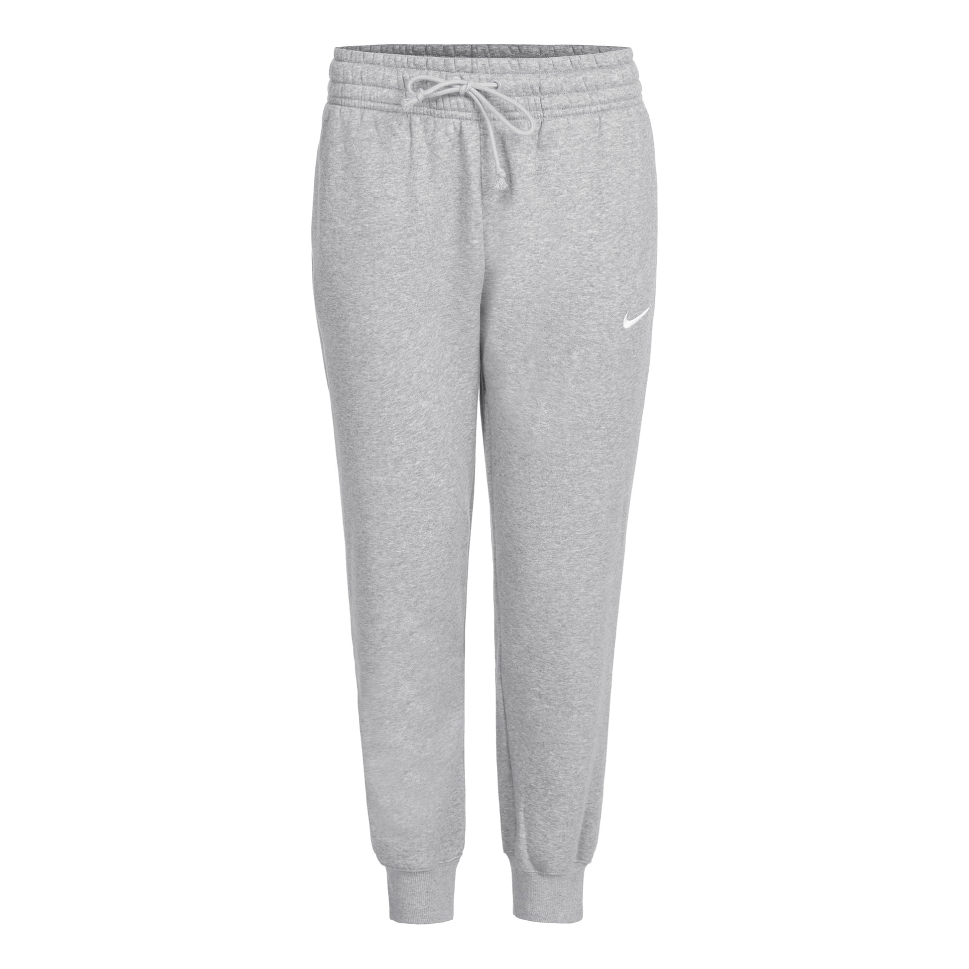 Nike Phoenix Fleece Mid Rise Træningsbukser Damer - lysegrå,