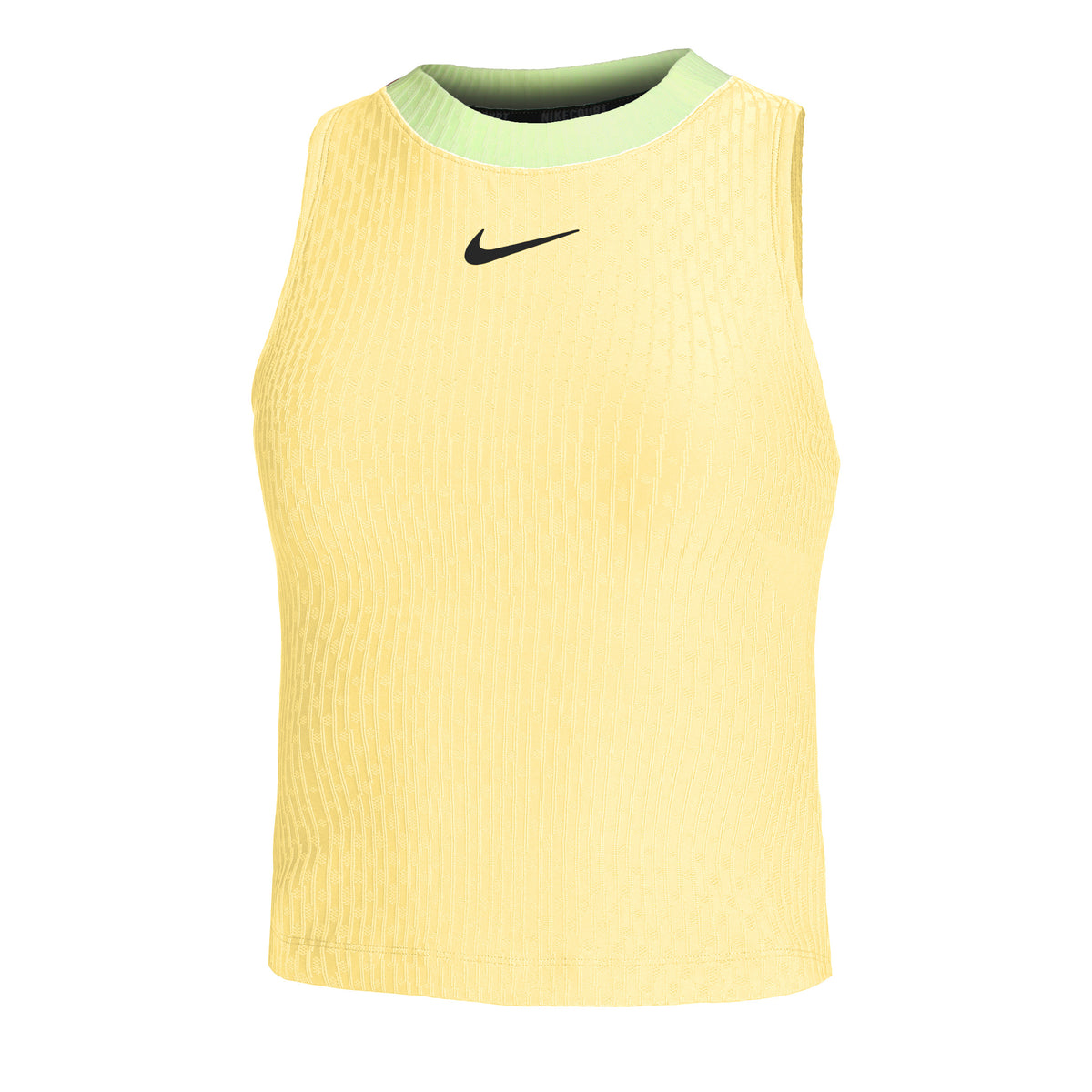 Nike Court Dri-Fit Slam Tanktop Damer - citrongul,