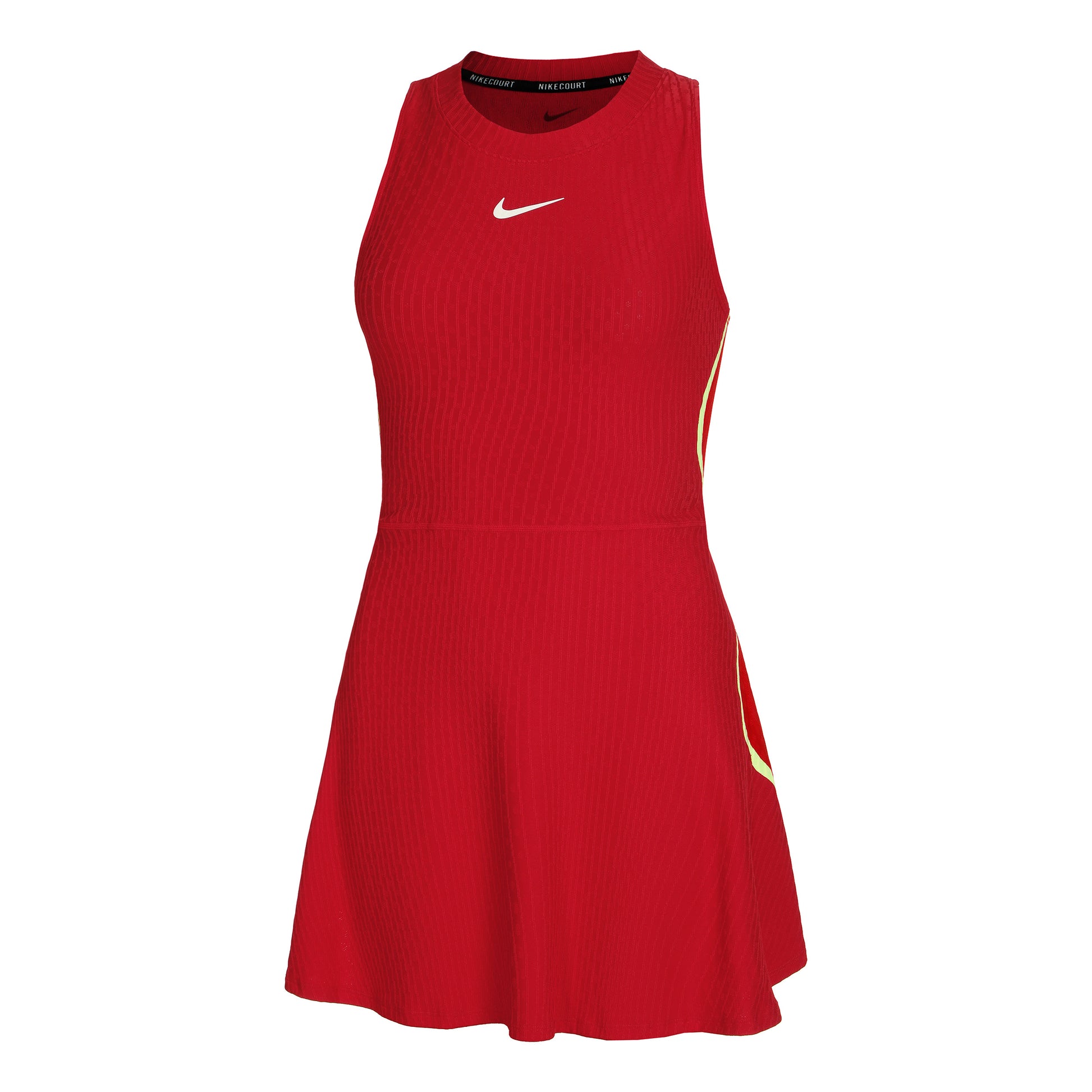 Nike Court Dri-Fit Slam Kjole Damer - rød,