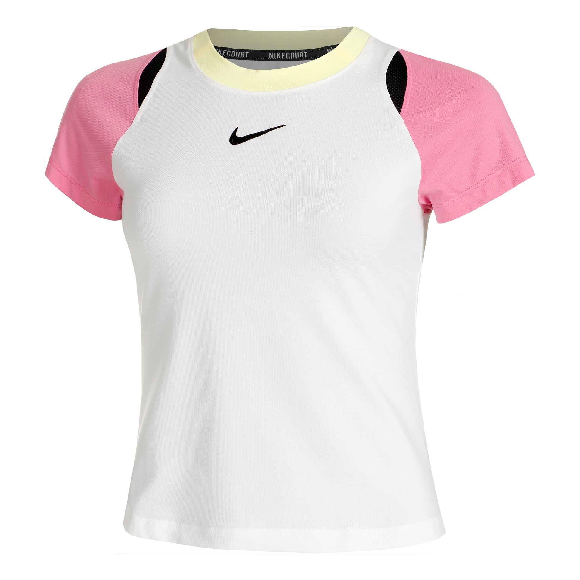 Nike Court Dri-Fit Advantage T-shirt Damer - hvid, pink