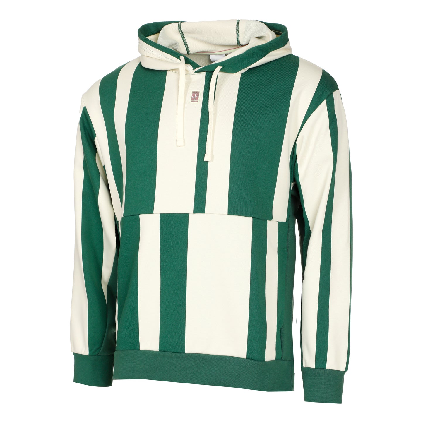 Nike Court Dri-Fit Heritage Fleece Hættetrøje Herrer - grøn, creme