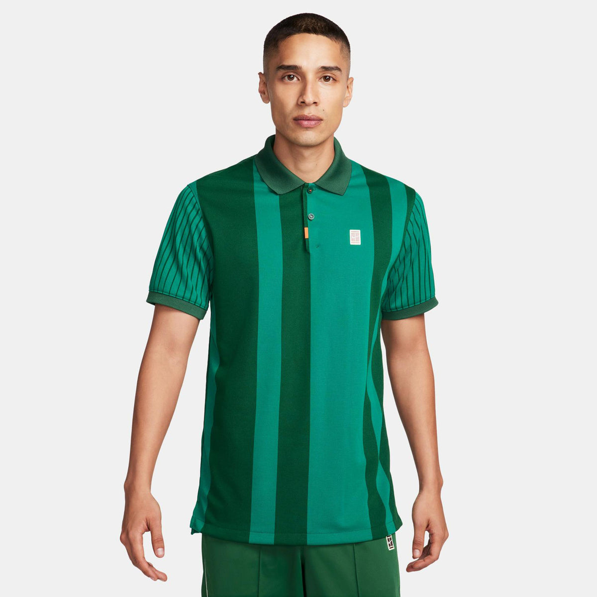 Nike Dri-Fit Heritage Polo Herrer - grøn,