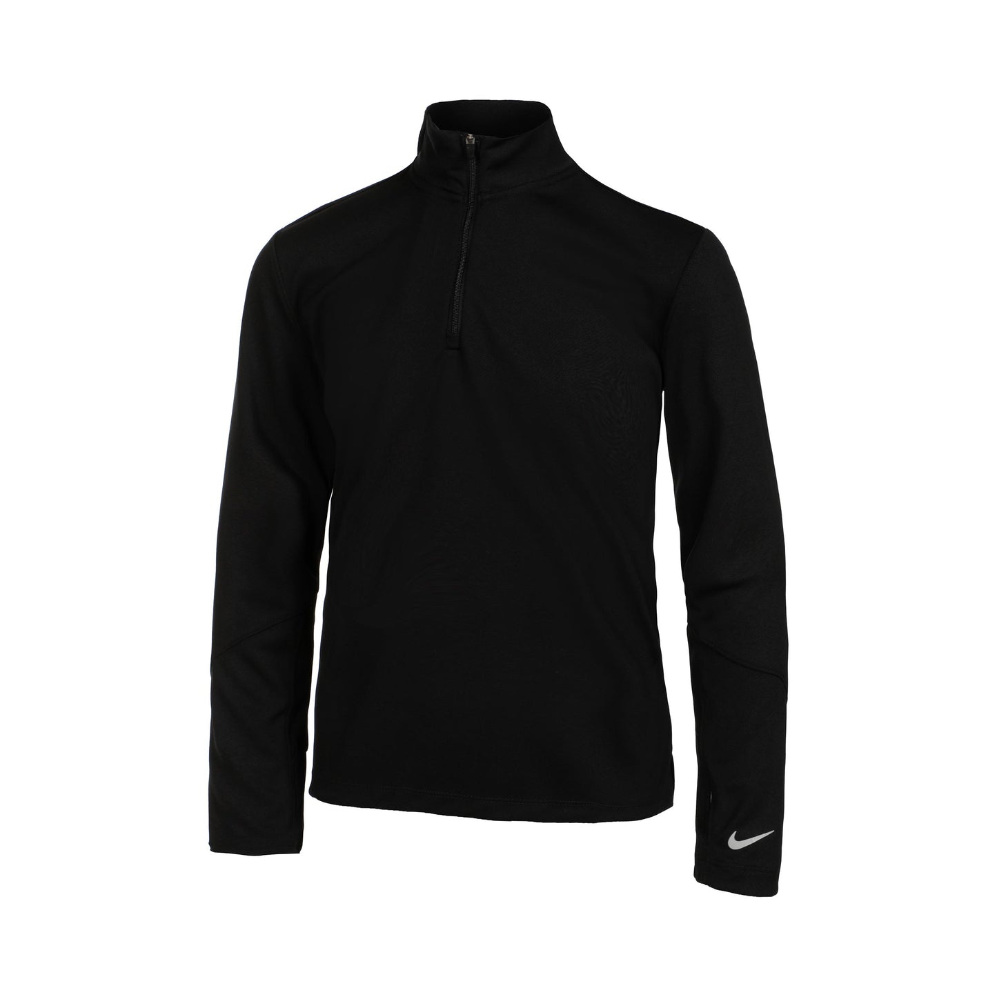 Nike Dri-Fit UV Half-Zip Essential Shirt,Langærmet Drenge-Sort