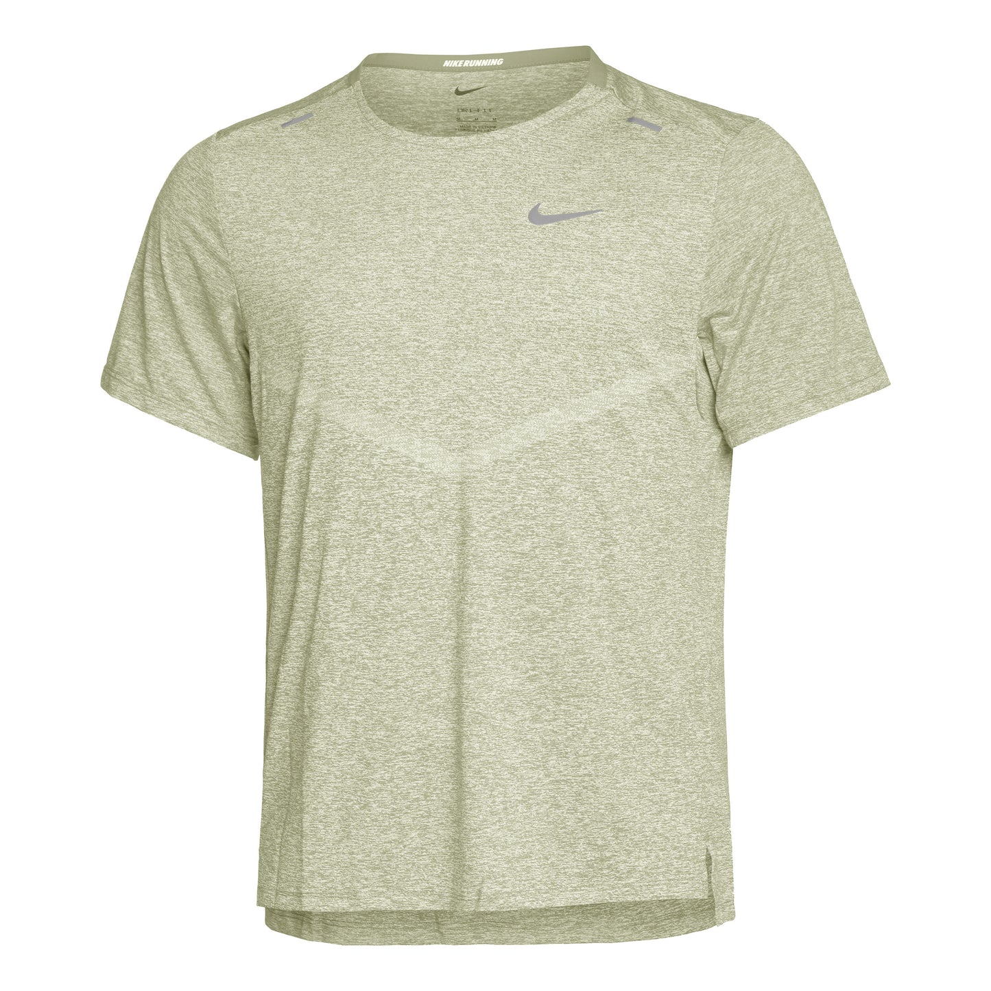 Nike Dri-Fit Rise 365 Running Løbetrøje Herrer - lysegrøn,