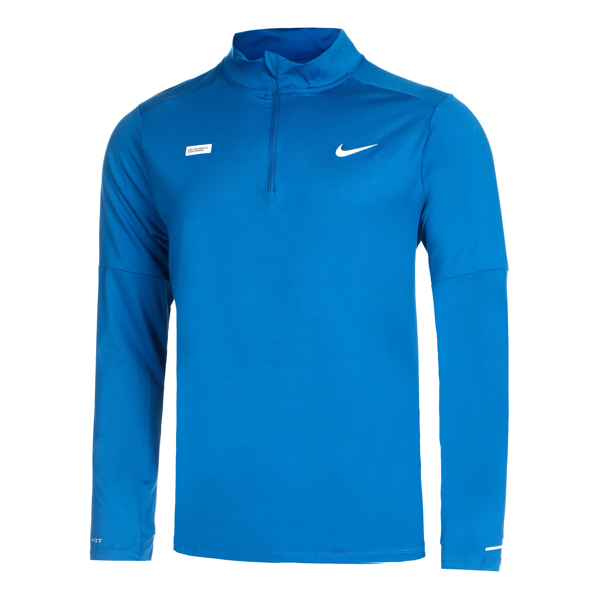 Nike Dri-FIT Element Flash Half-Zip Løbetrøje Herrer - blå,