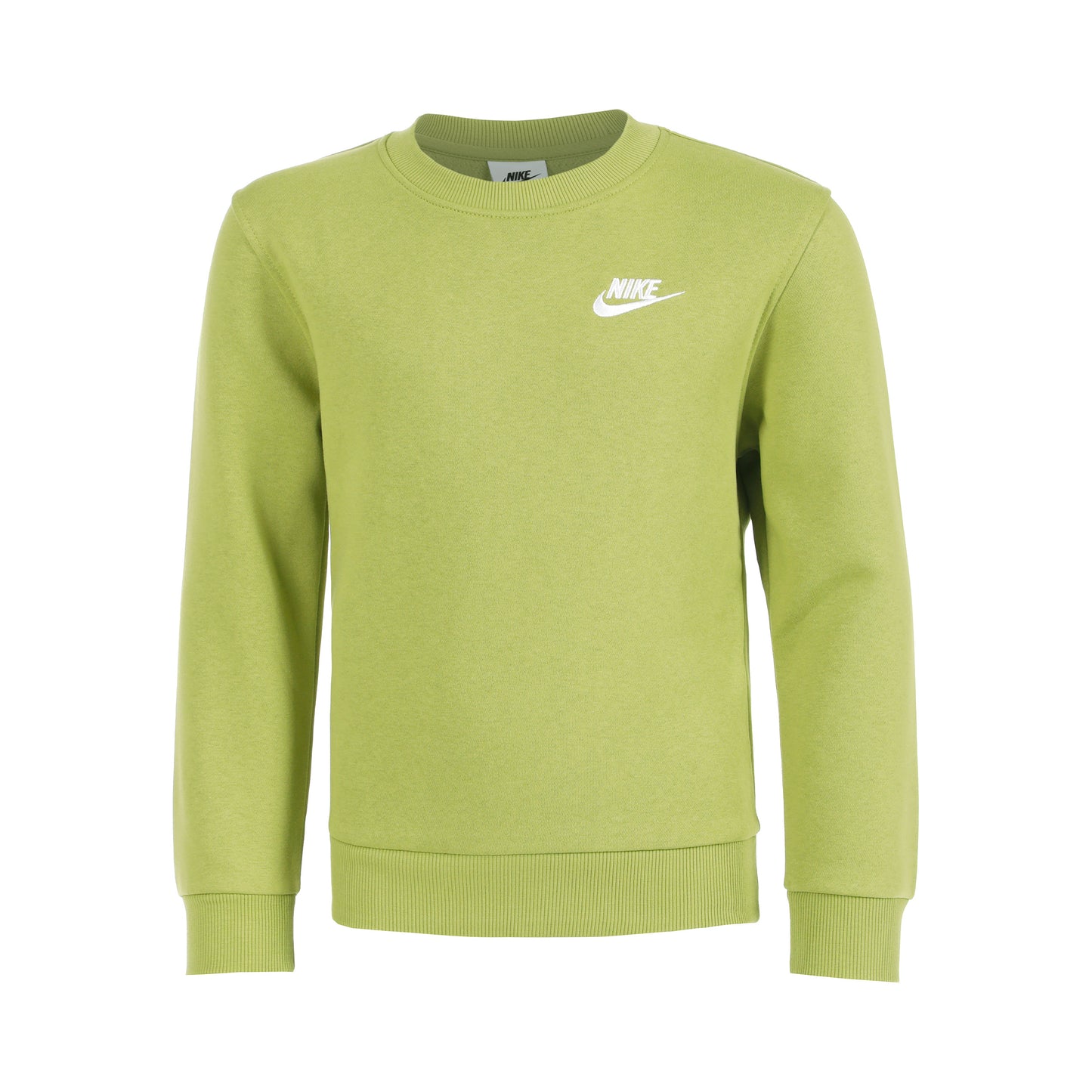 Nike Club Fleece Shirt, langærmet Børn - creme,