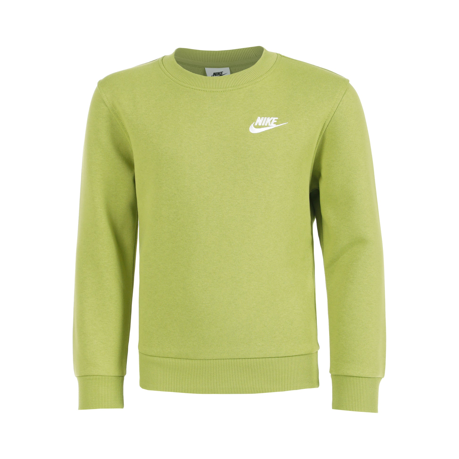 Nike Club Fleece Shirt, langærmet Børn - creme,