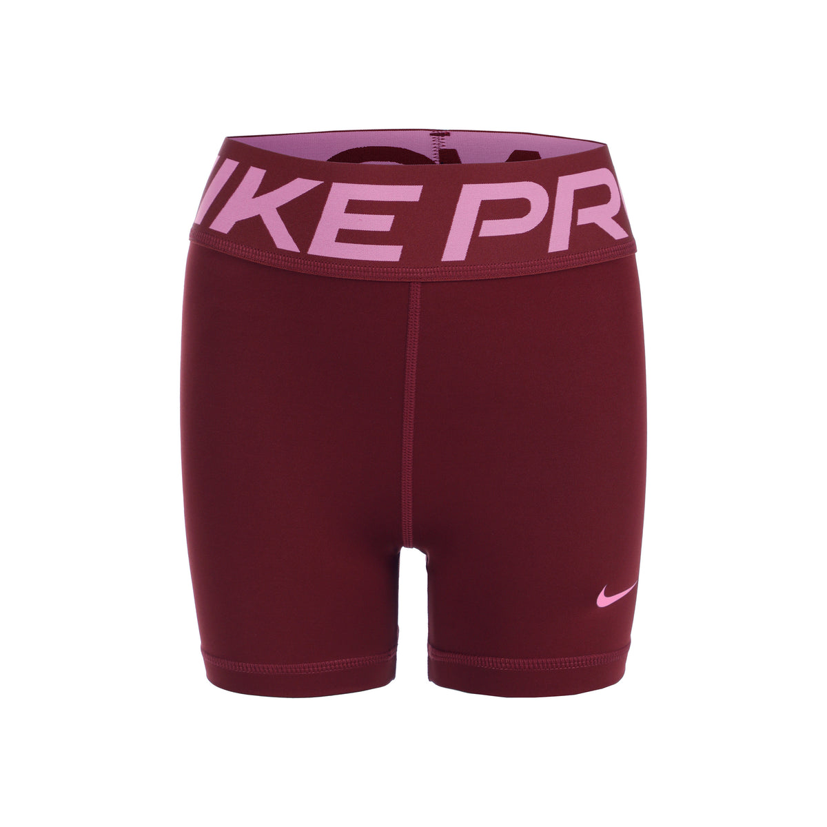 Nike Dri-Fit  Shorts Pige - mørkerød,