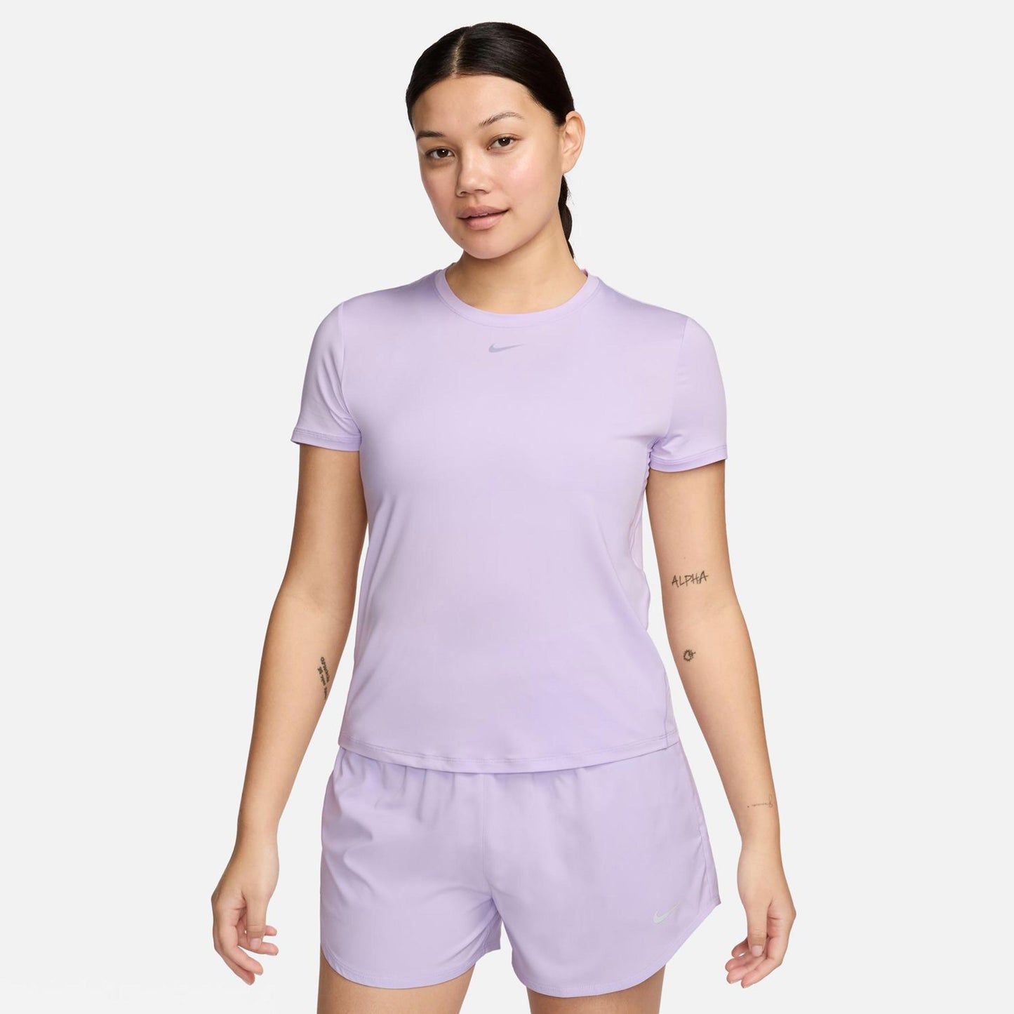 Nike One Dri-Fit T-shirt Damer - syren,