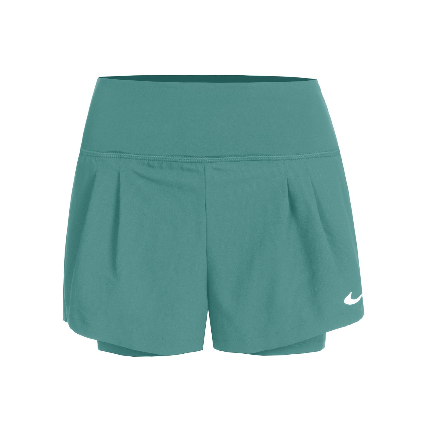 Nike Court Dri-Fit Advantage Shorts Damer - mørkegrøn,