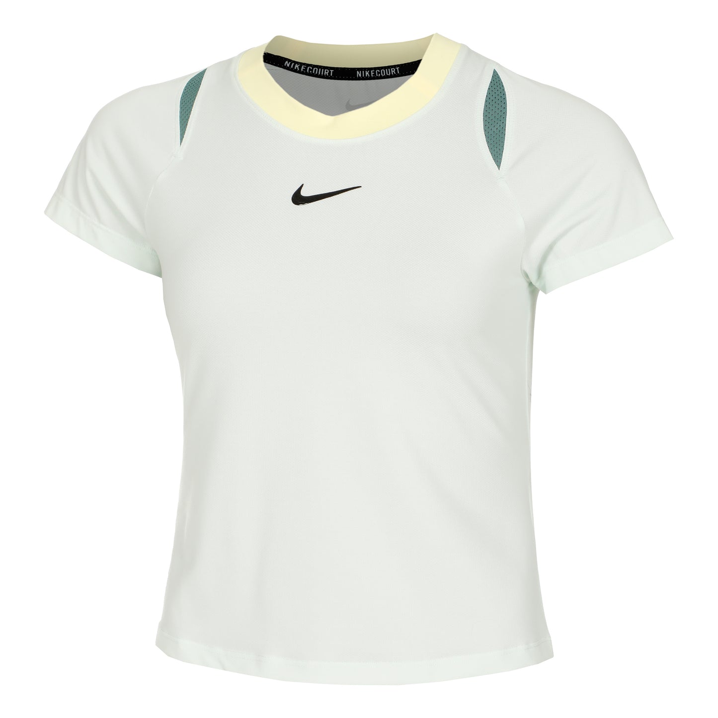 Nike Court Dri-Fit Advantage T-shirt Damer - lysegrøn,