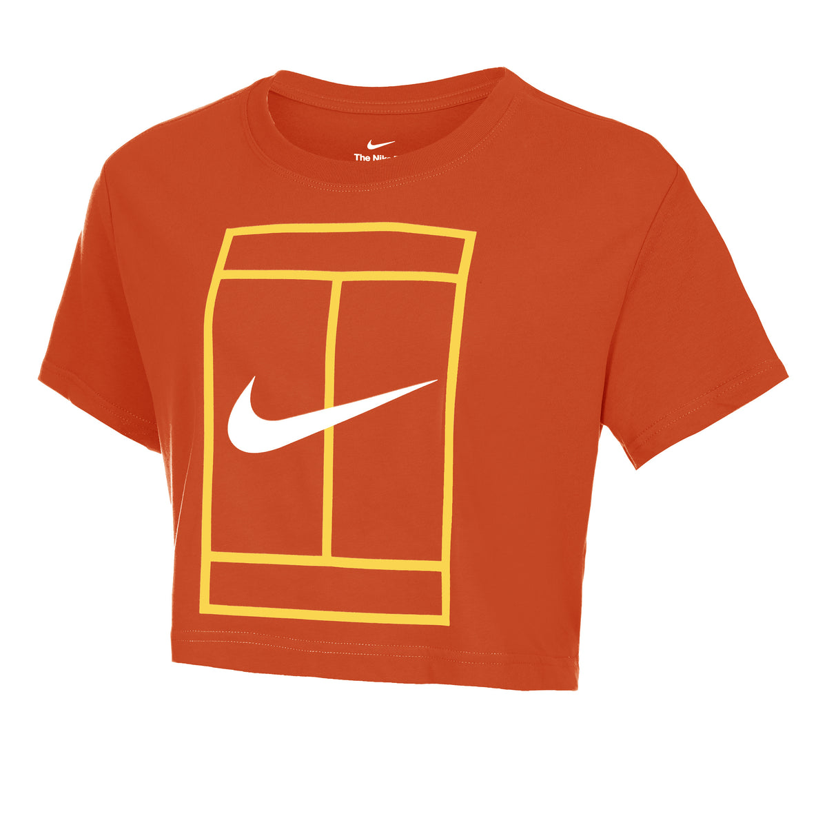 Nike Dri-Fit Heritage Crop T-shirt Damer - rust,