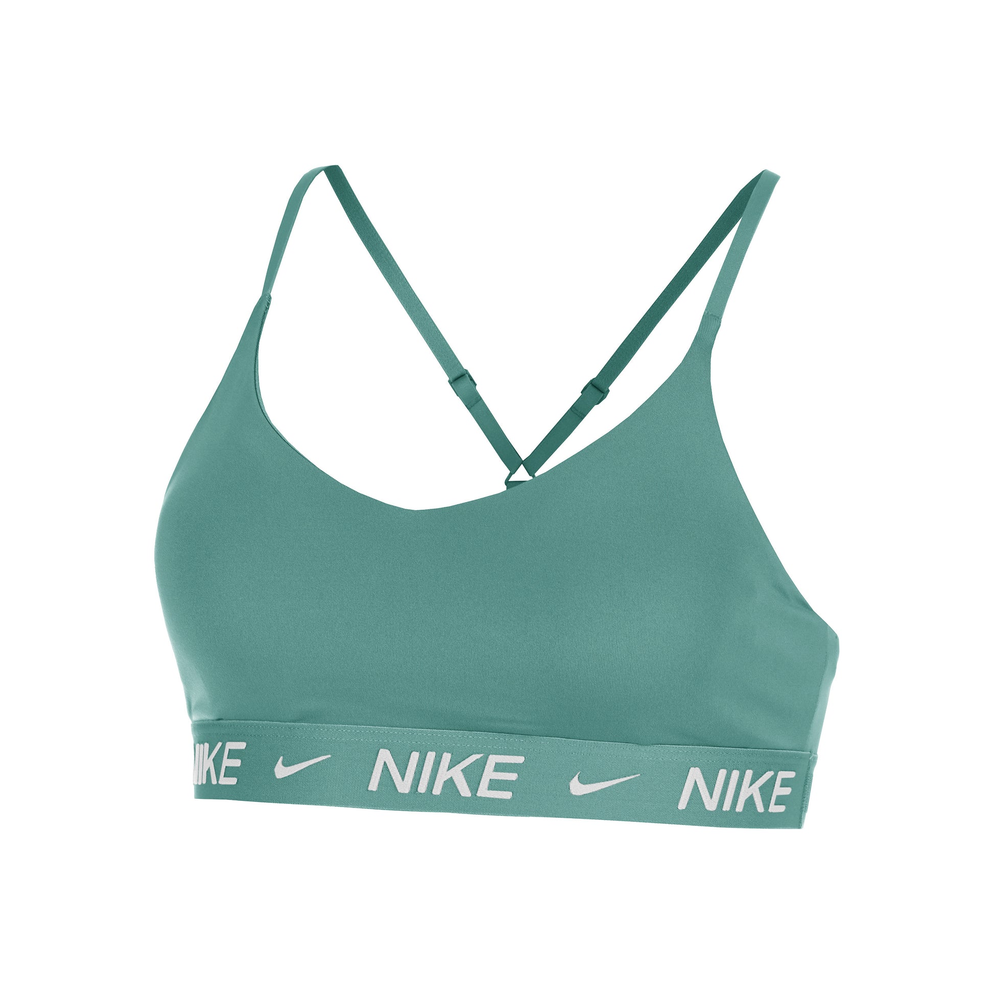 Nike Dri-Fit INDY LGT Support Sports-BH Damer-mørkegrøn
