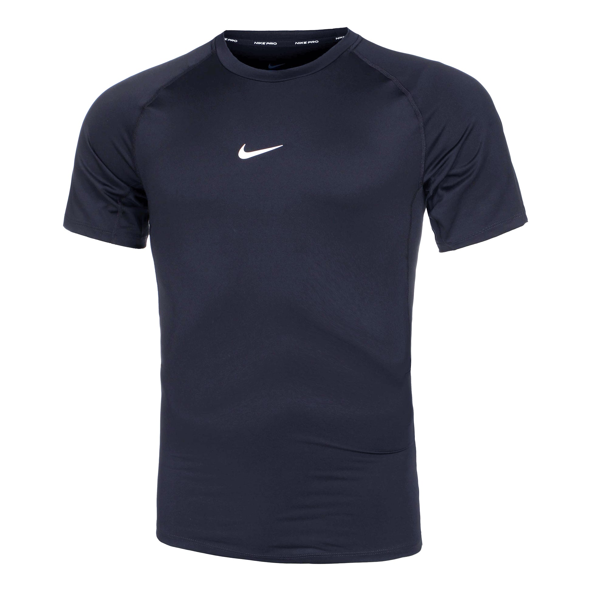 Nike Dri-Fit Pro T-shirt Herrer - mørkeblå, hvid