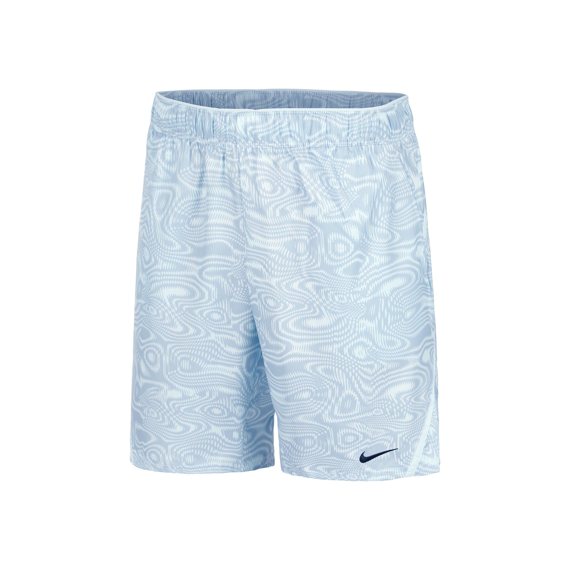 Nike Court Victory Dri-Fit 9in AOP Shorts Herrer - lyseblå,