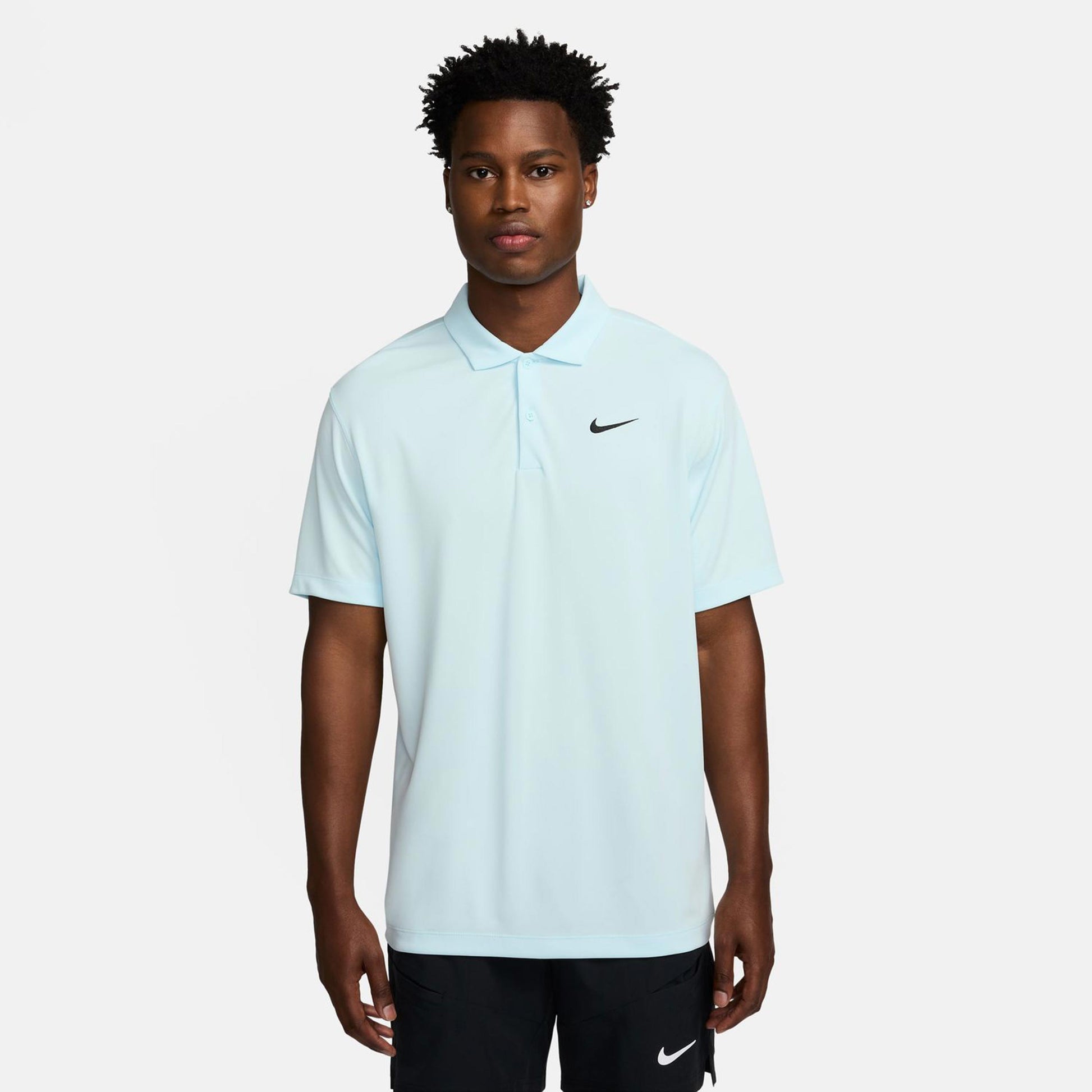Nike Dri-Fit Victory Court Solid Polo Herrer - mint, sort