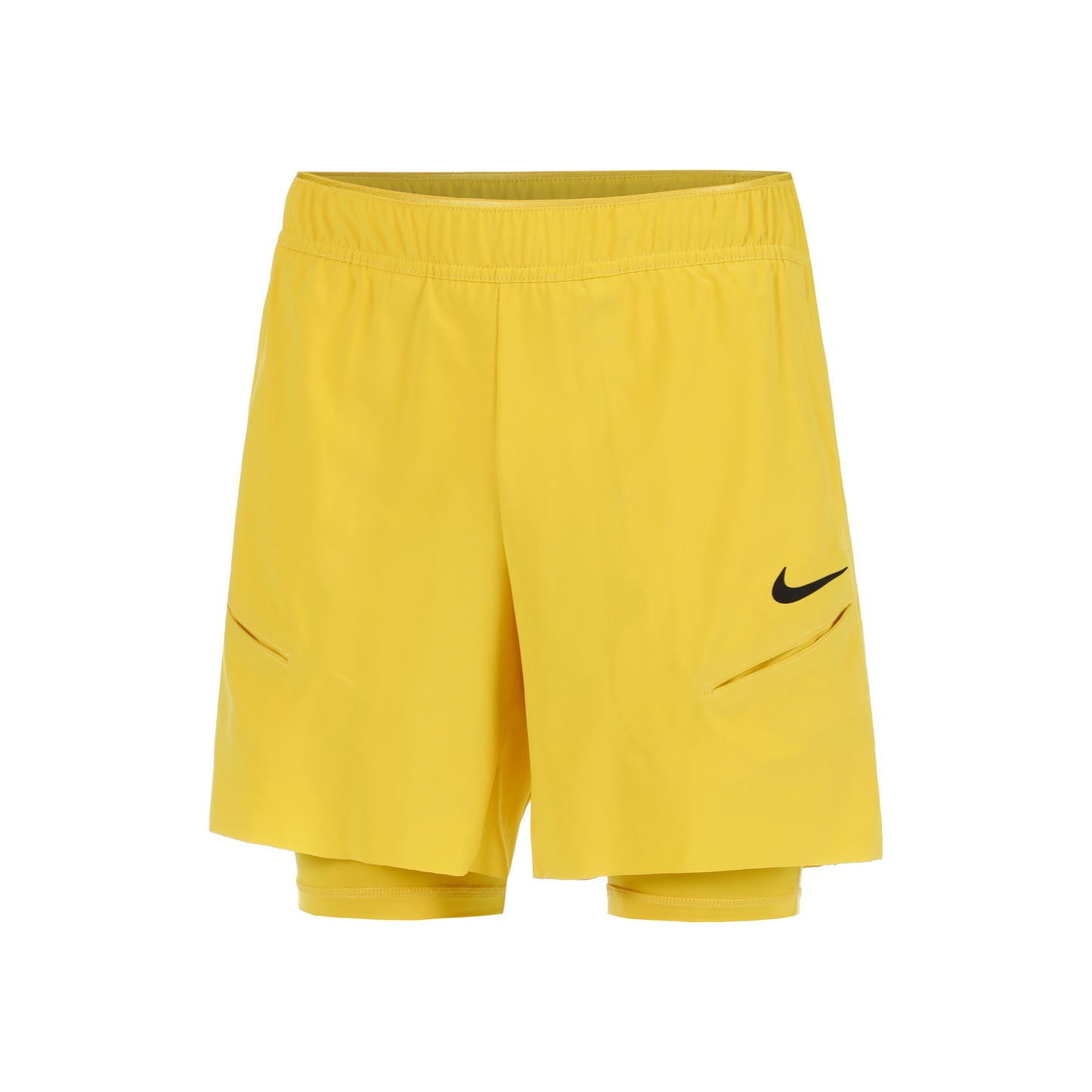 Nike Dri-Fit Court Slam Shorts Herrer - gul, orange