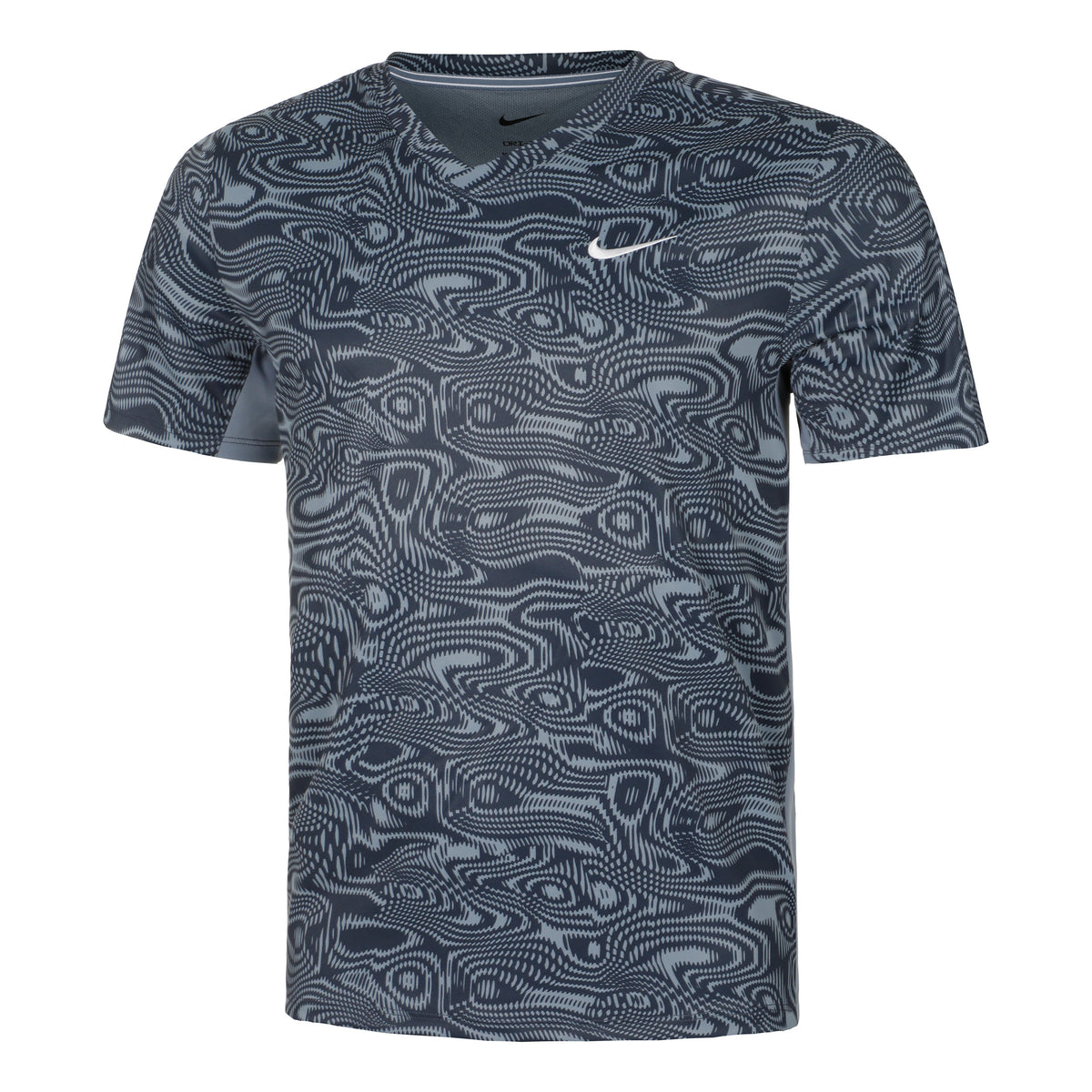 Nike Dri-Fit Court Advantage Novelty T-shirt Herrer - blå-grå,