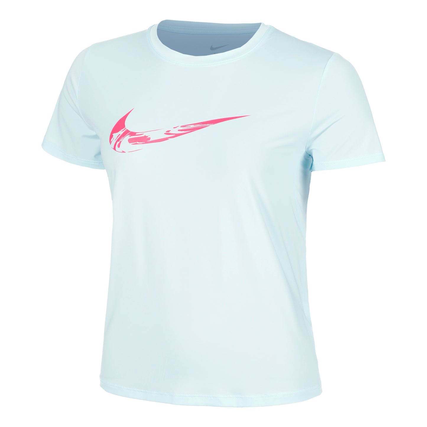 Nike Dri-Fit One Swoosh Løbetrøje Damer - lyseblå,