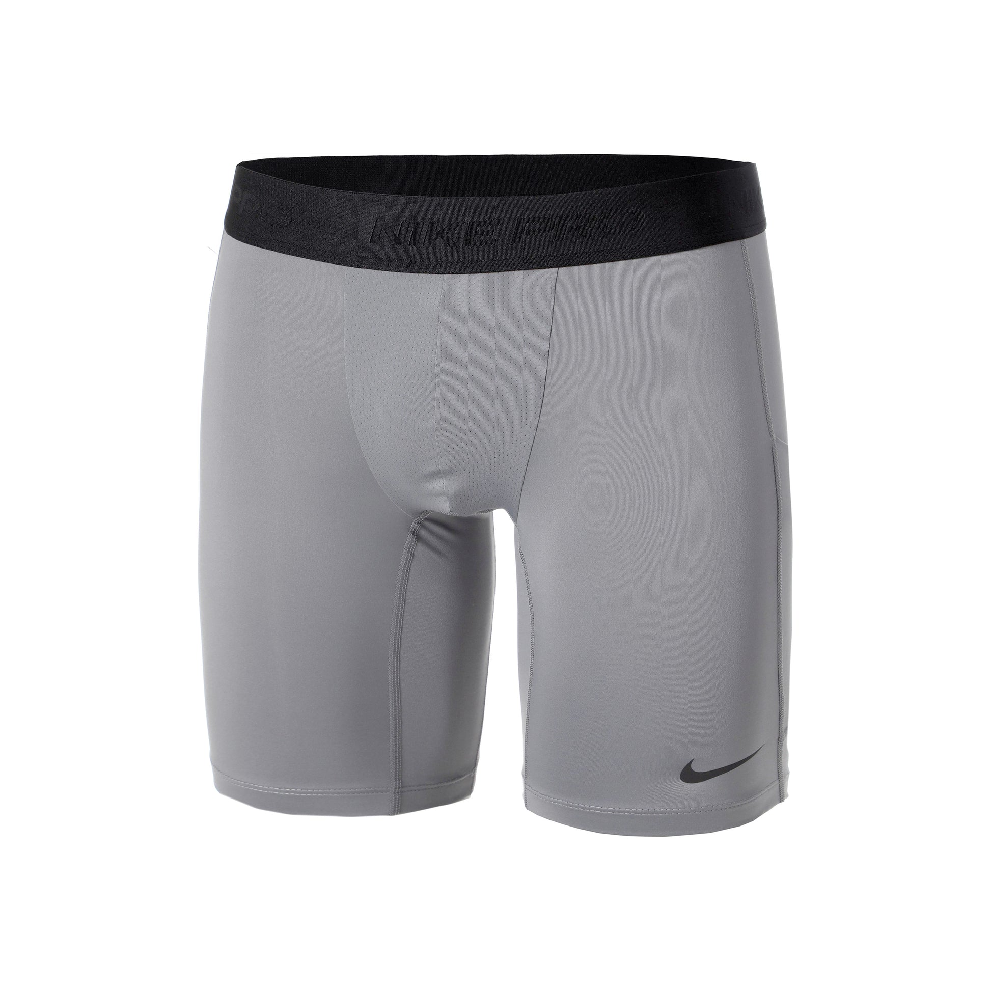 Nike Dri-Fit Long Shorts Herrer - lysegrå, sort