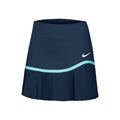 Dri-Fit Advantage Pleated Nederdel Damer - mørkeblå, turkis