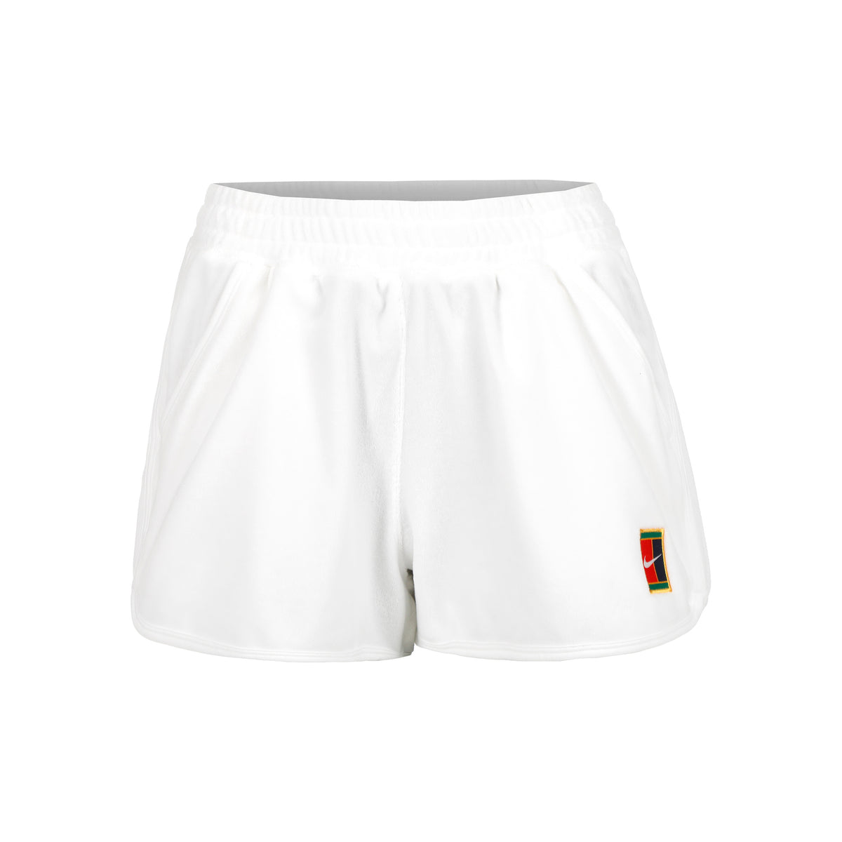 Nike Court Heritage Fleece MR Shorts Damer - hvid,