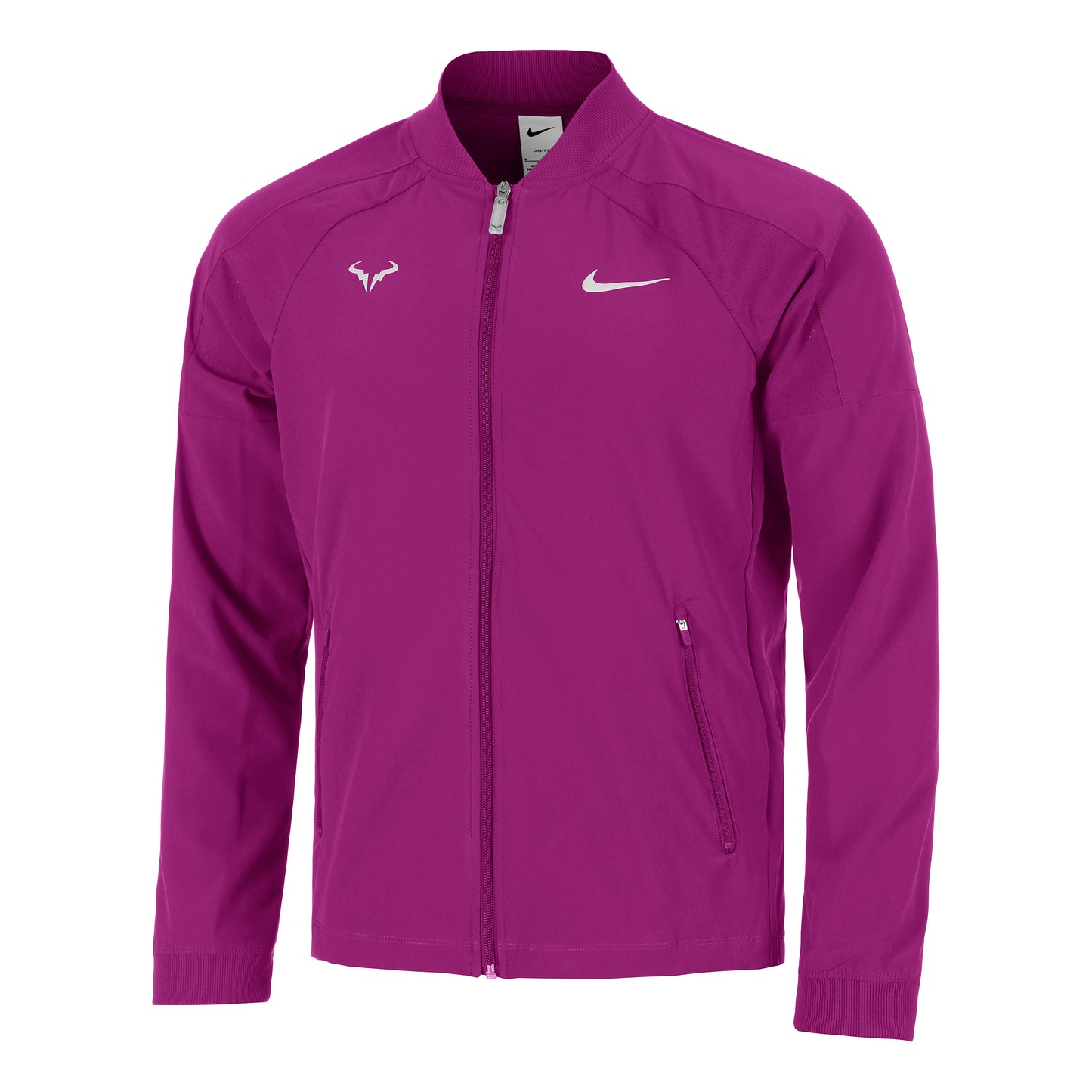 Nike Dri-Fit RAFA MNK Træningsjakke Herrer - berry,