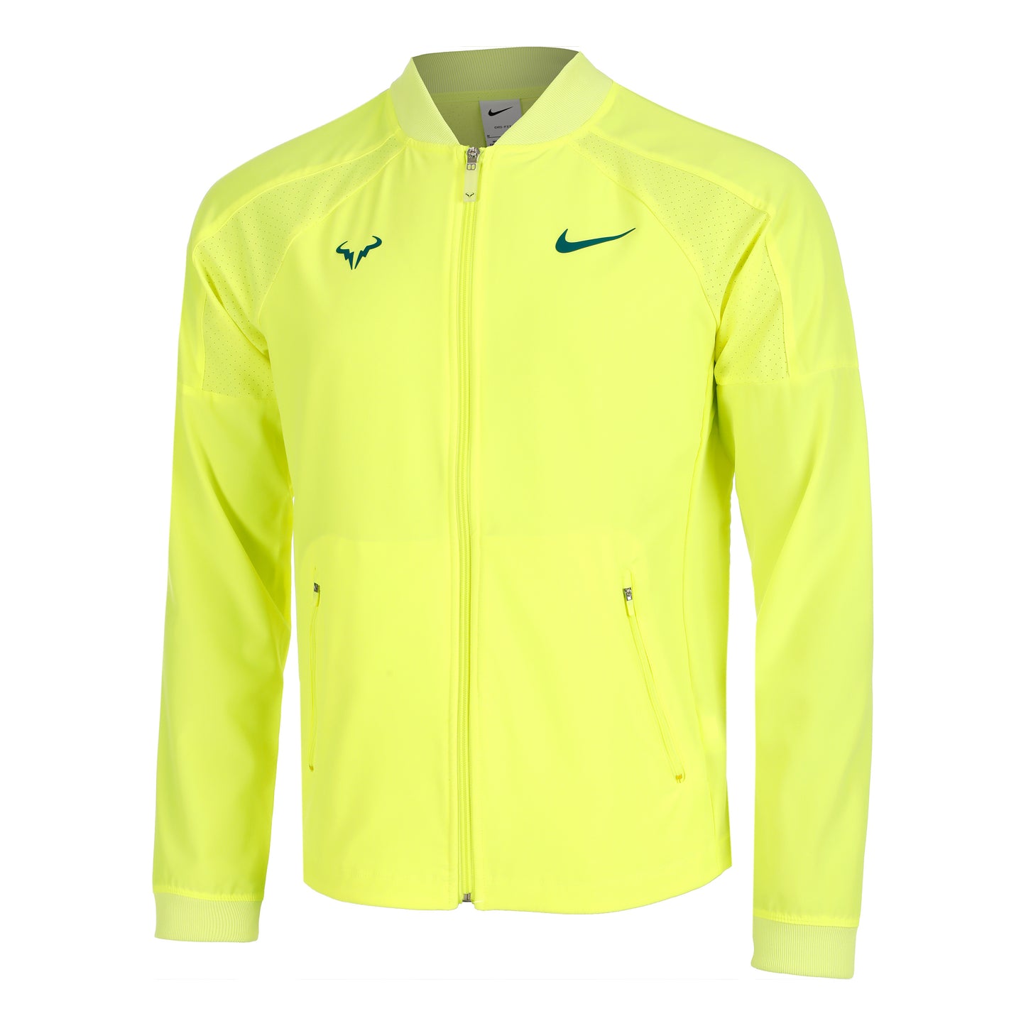 Nike Dri-Fit RAFA MNK Træningsjakke Herrer - neongul,