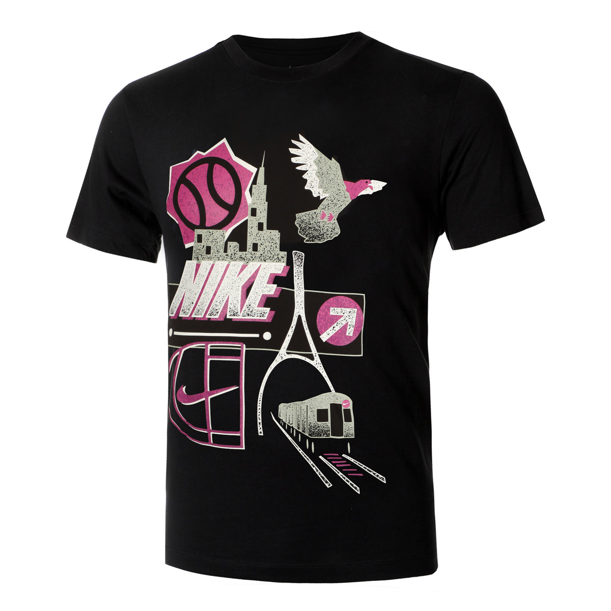 Nike Dri-Fit OC T-shirt Herrer - sort, flerfarvet
