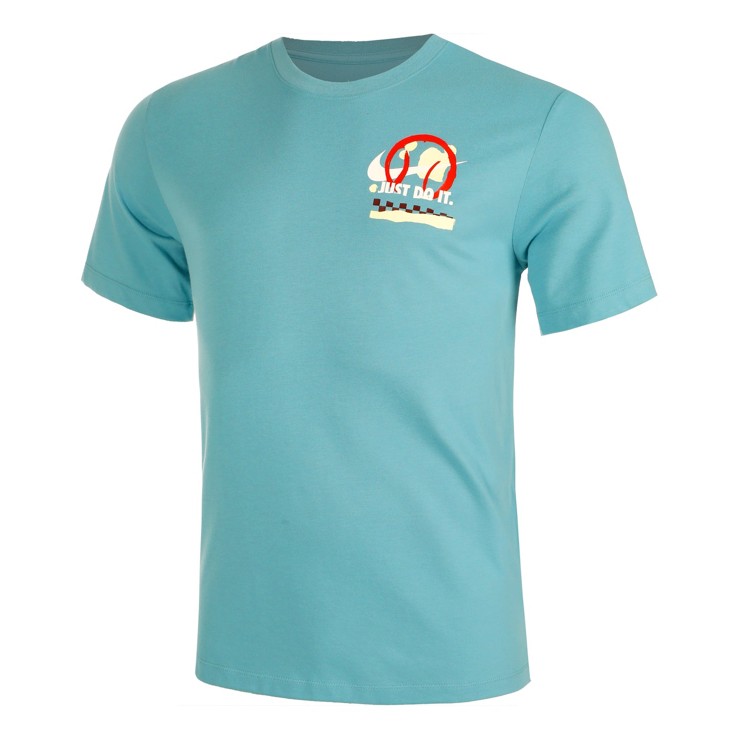 Nike Dri-Fit OC T-shirt Herrer - turkis, flerfarvet