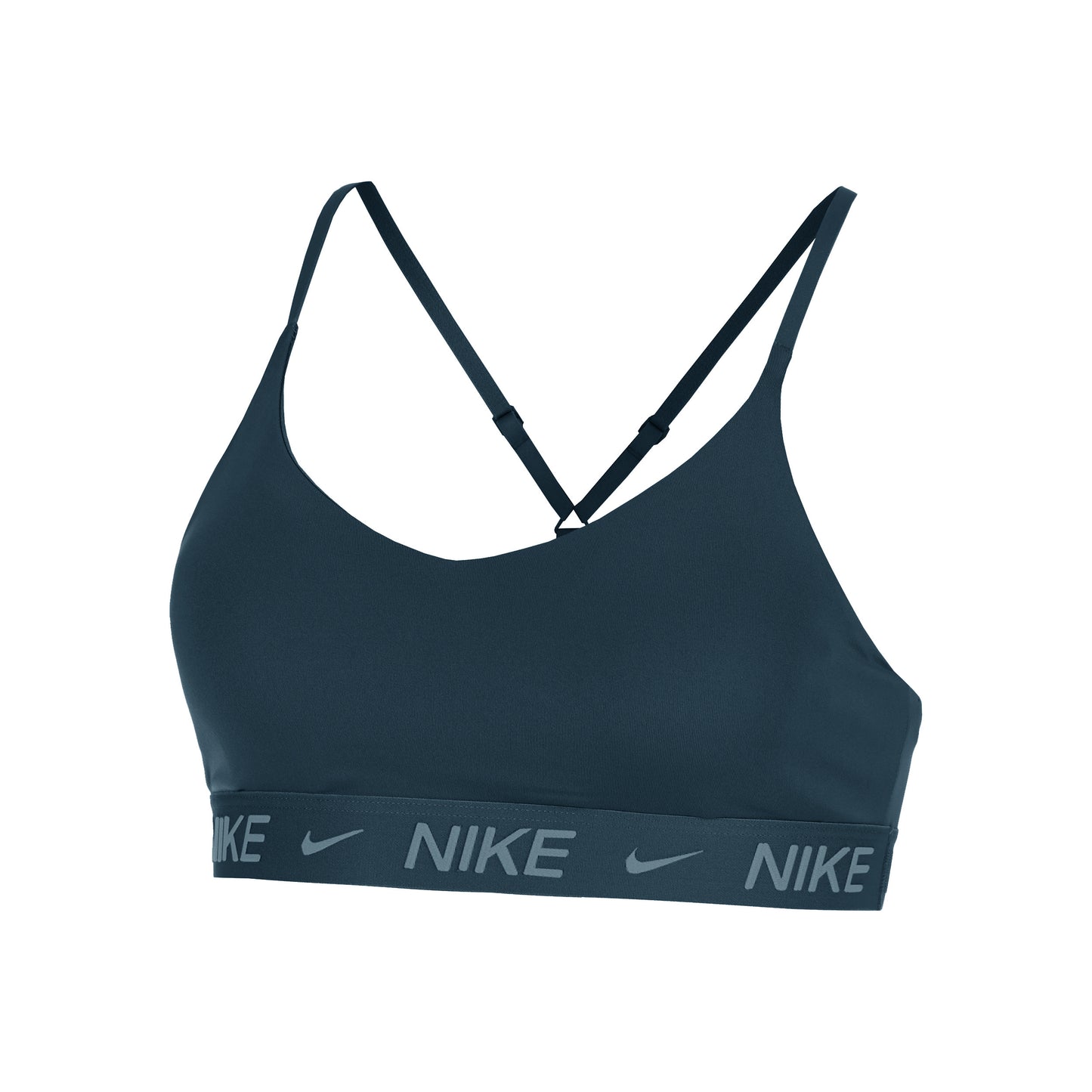 Nike Dri-Fit INDY LGT Support Sports-BH Damer-mørkeblå