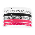 Printed Hårbånd Pakke med 6 Unisex - pink, flerfarvet